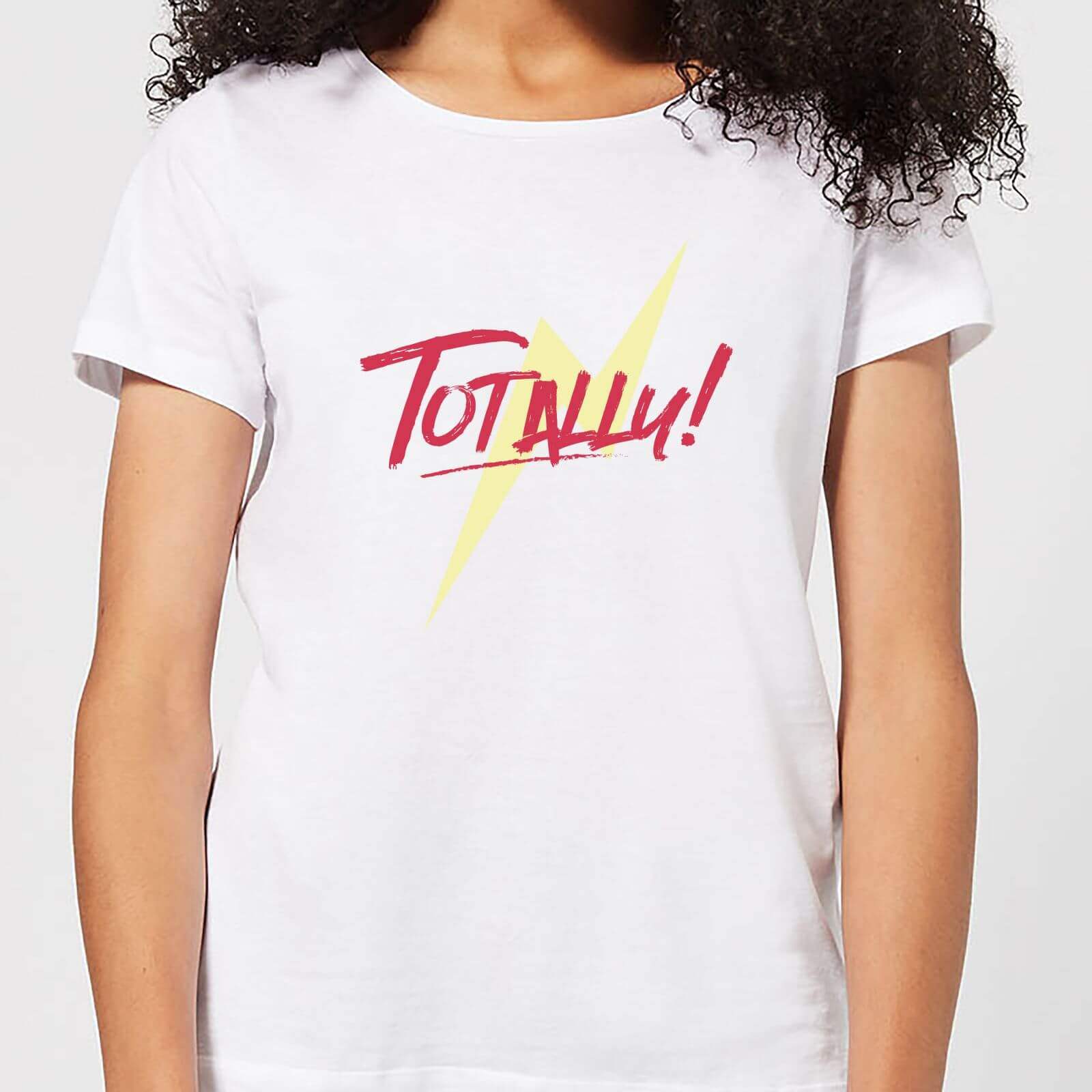 Lightning Bolt Totally! Women's T-Shirt - White - M - White