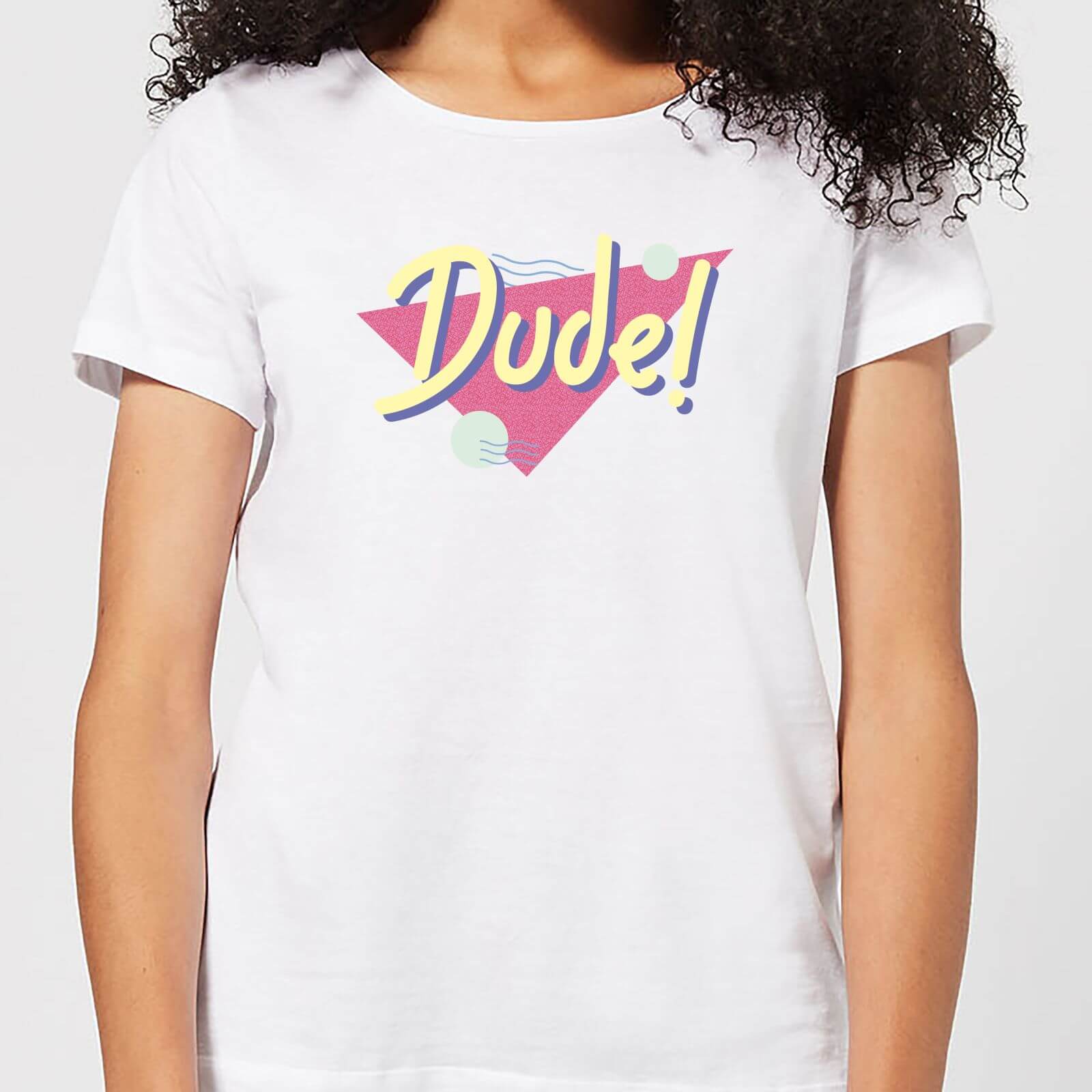 Dude! Women's T-Shirt - White - M - White