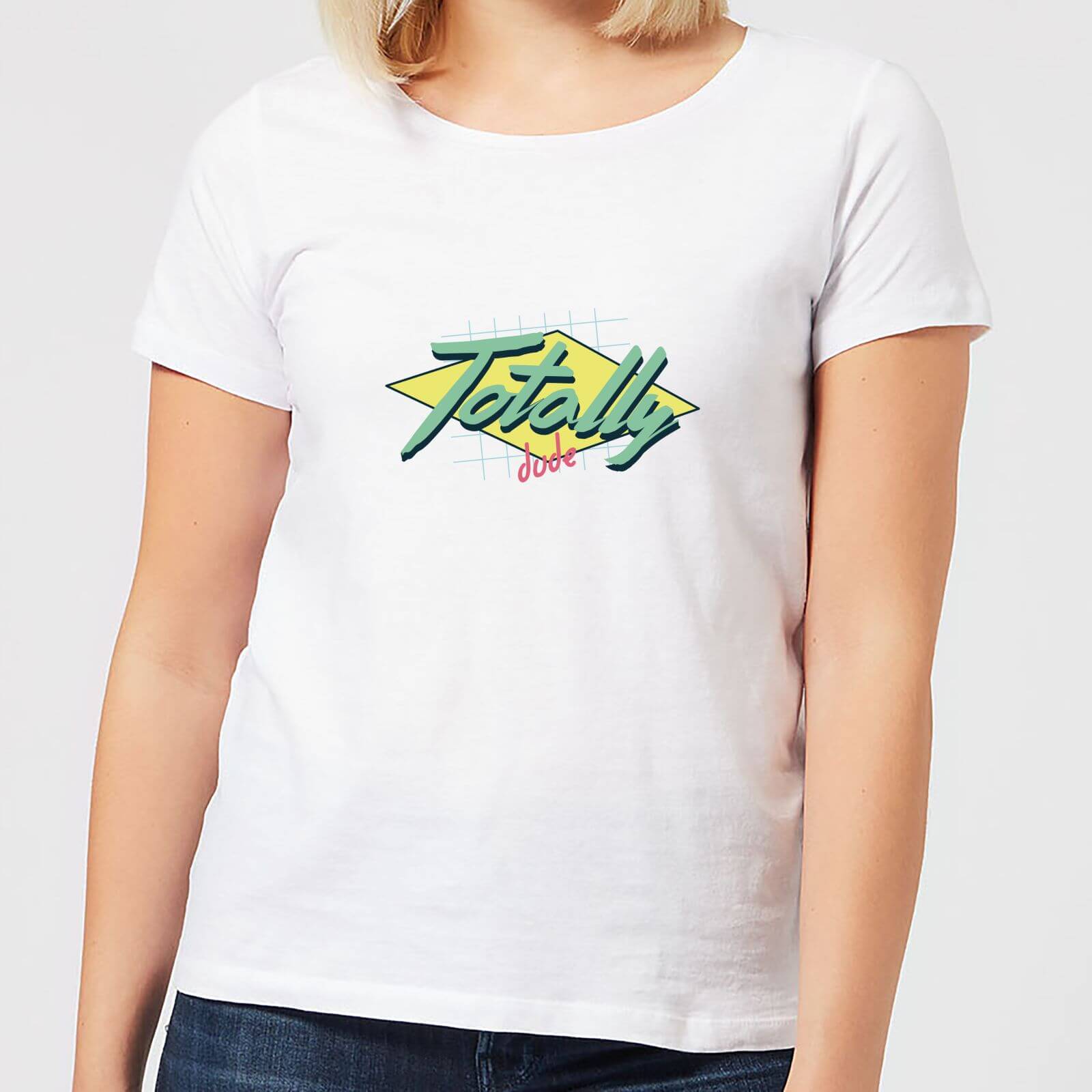 Totally Dude Women's T-Shirt - White - XL - White