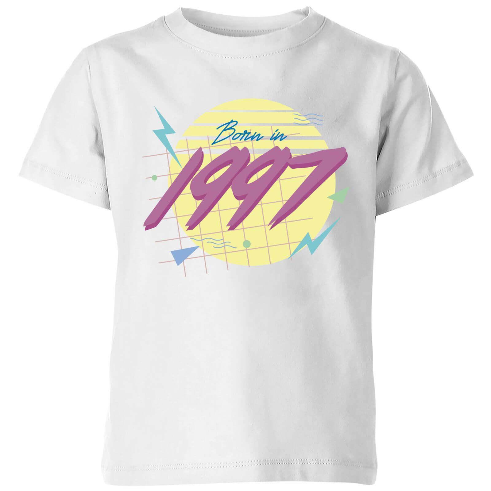 Born In 1997 Kids' T-Shirt - White - 5-6 Years - White