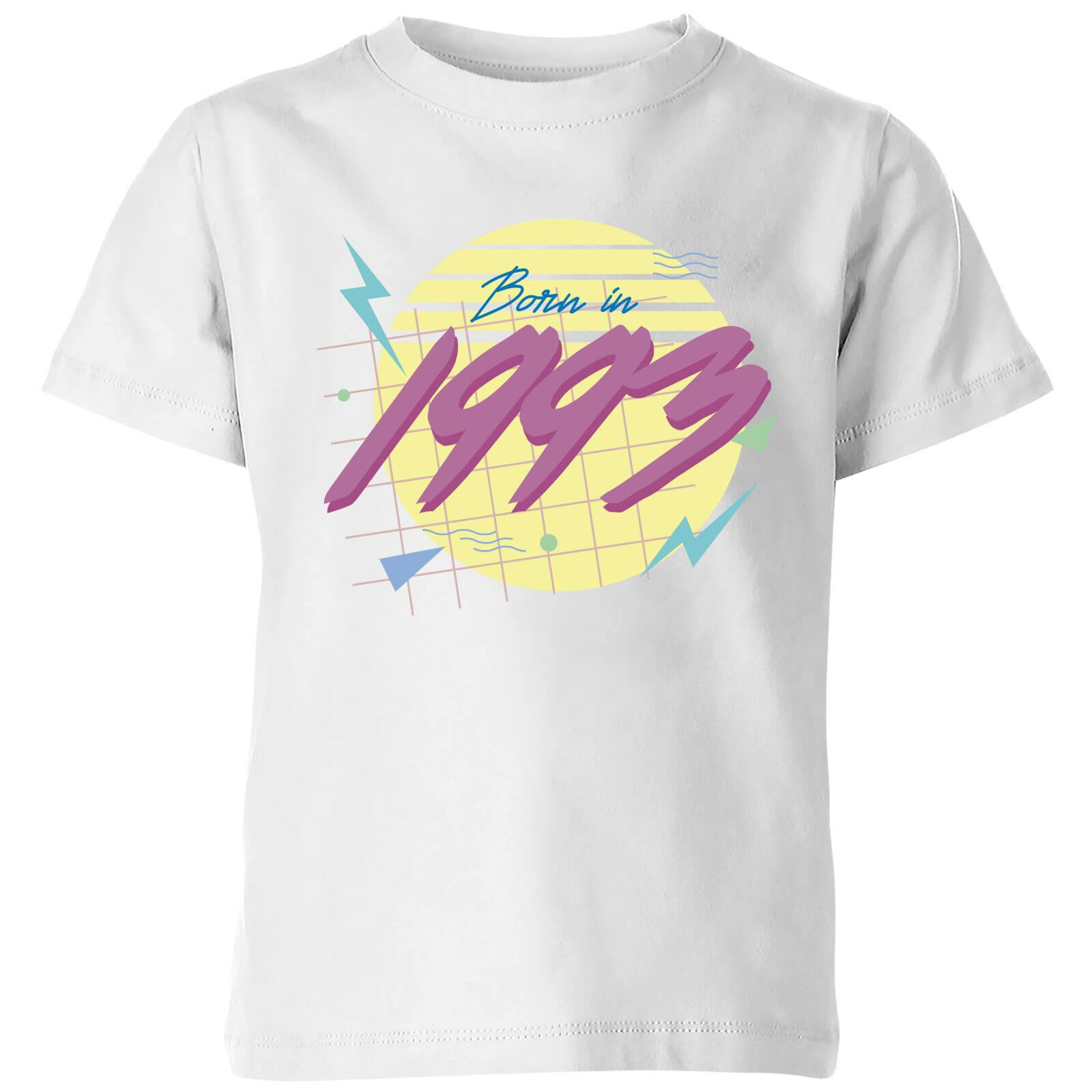 Born In 1993 Kids' T-Shirt - White - 3-4 Years - White