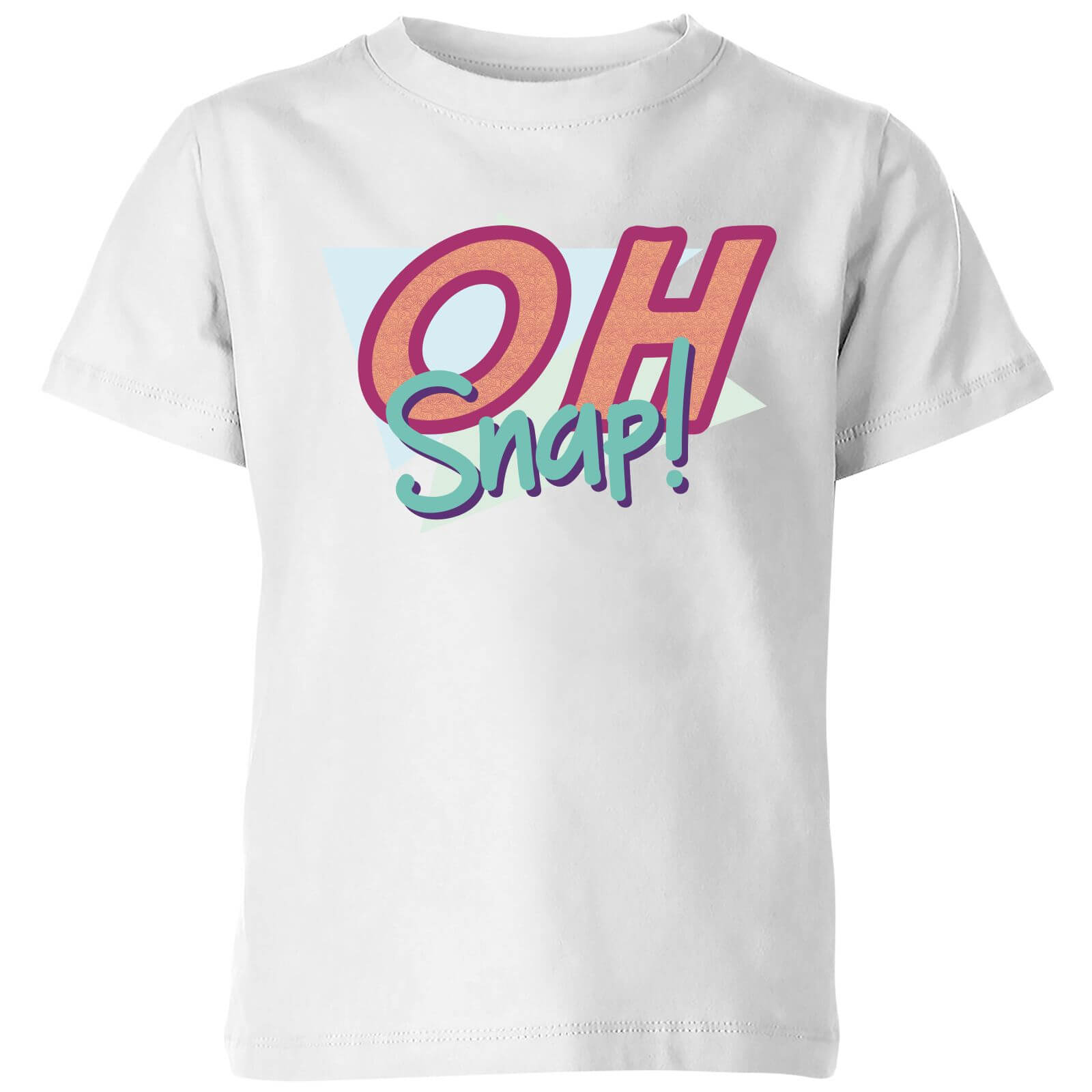 Oh Snap! Kids' T-Shirt - White - 3-4 Years - White