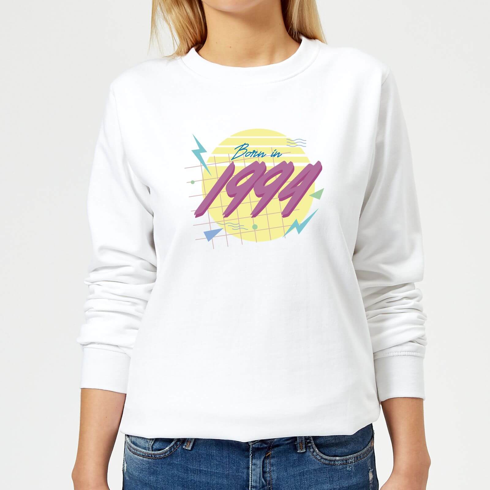 Born In 1994 Women's Sweatshirt - White - XXL - White