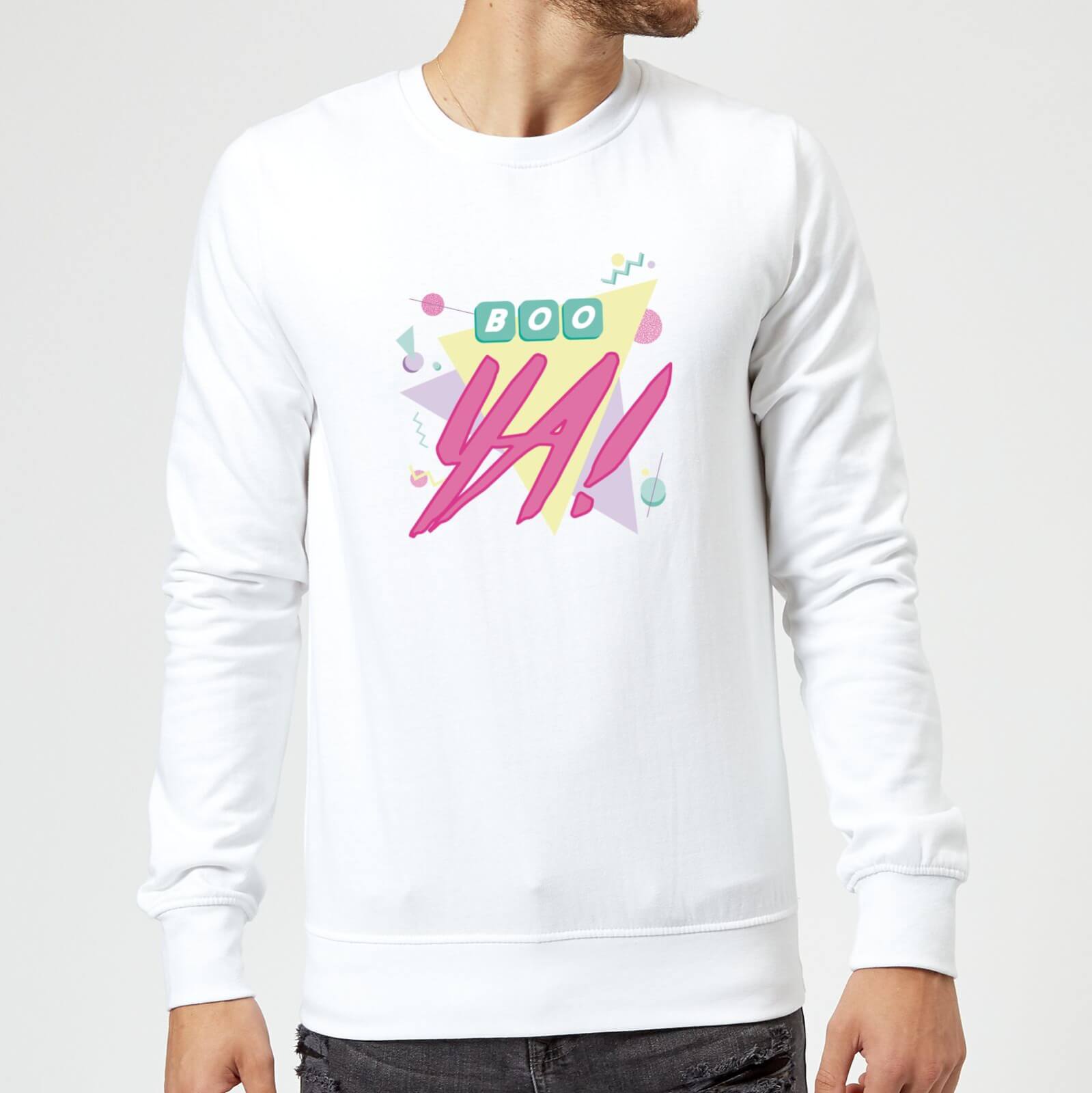 Boo Ya! Sweatshirt - White - M - White