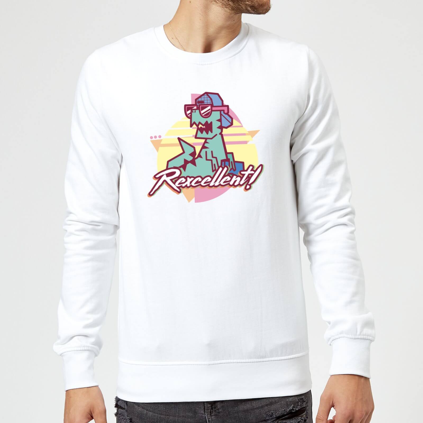 Rexecellent! Sweatshirt - White - M - White