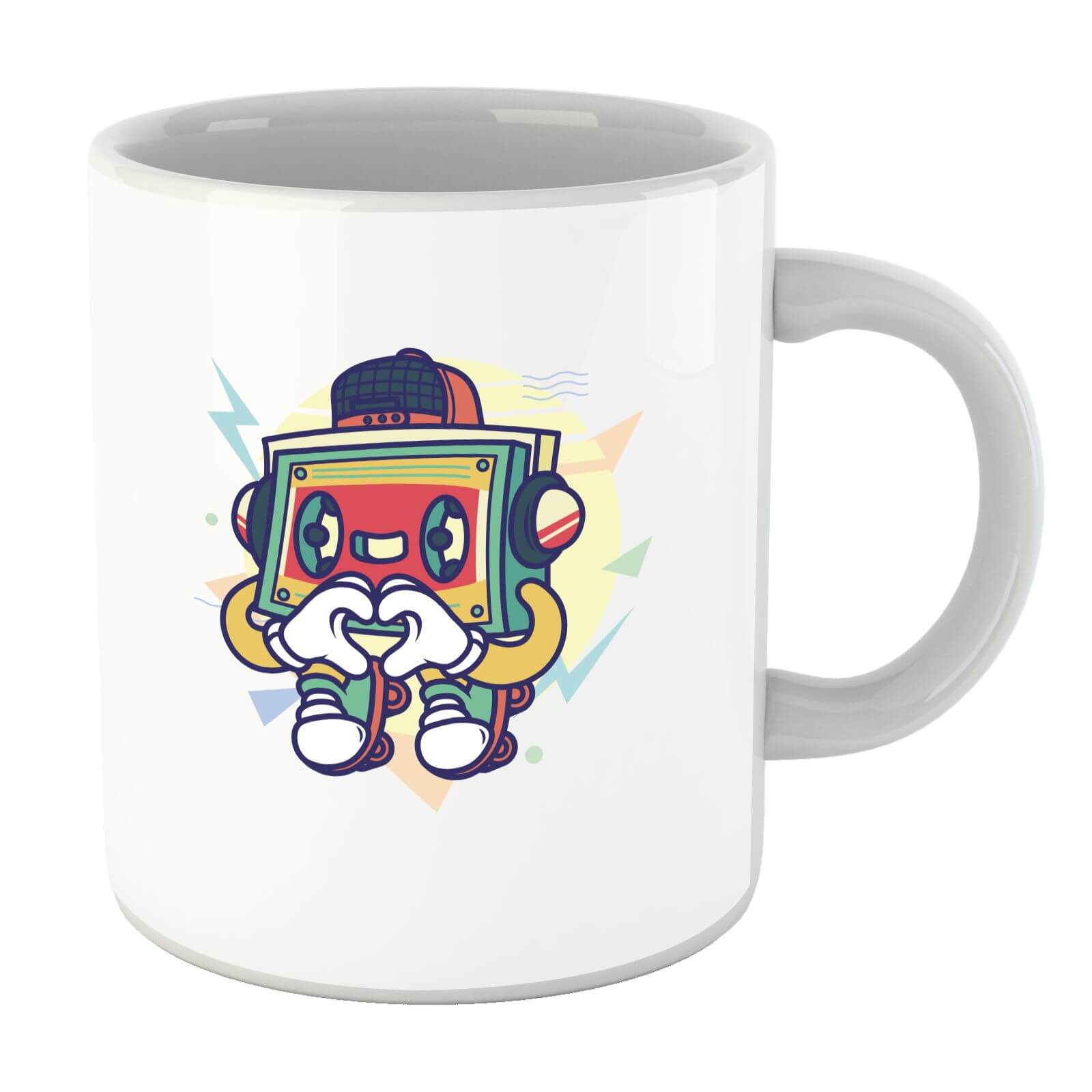 Cassette Tape Love Character Mug