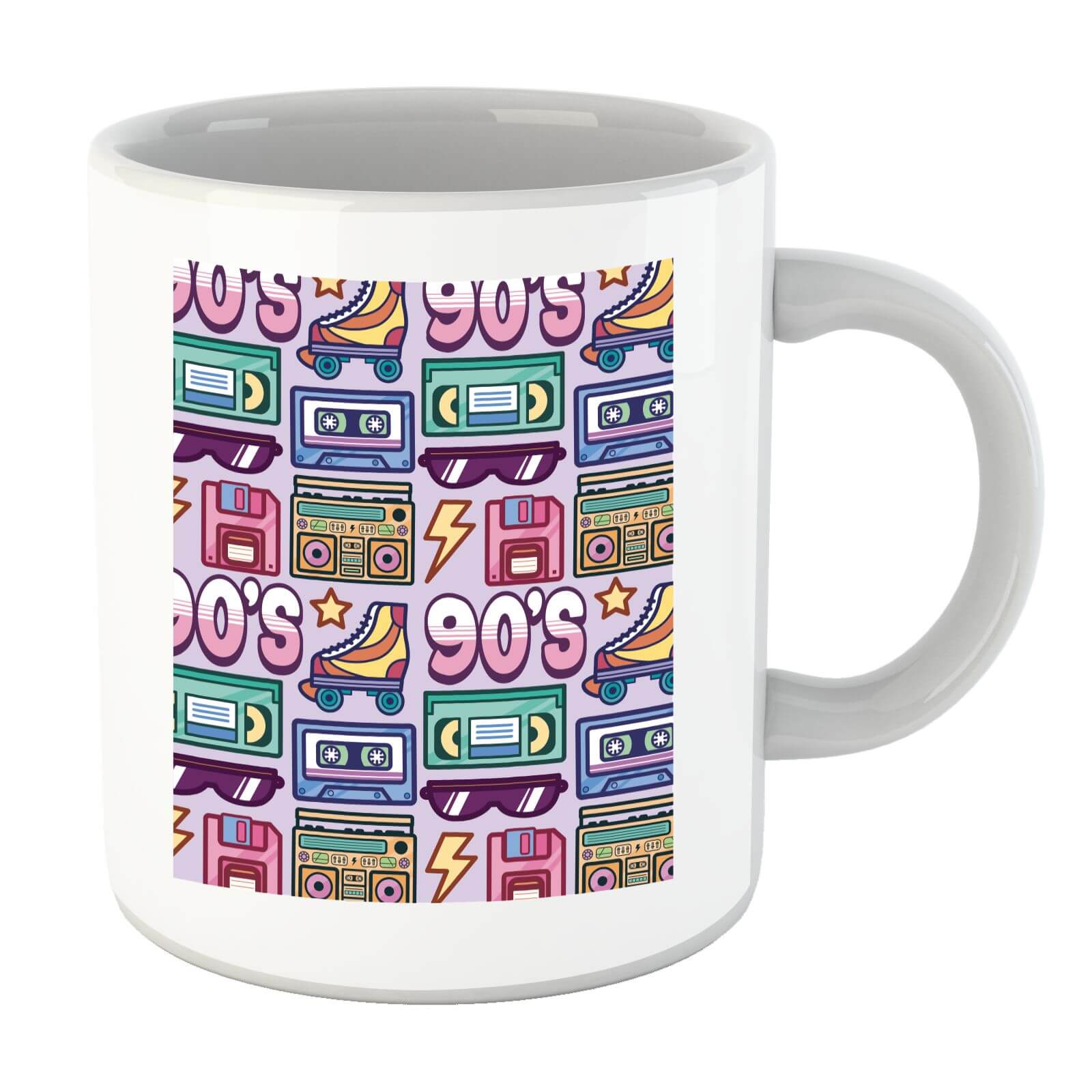 90's Product Tiled Pattern Mug