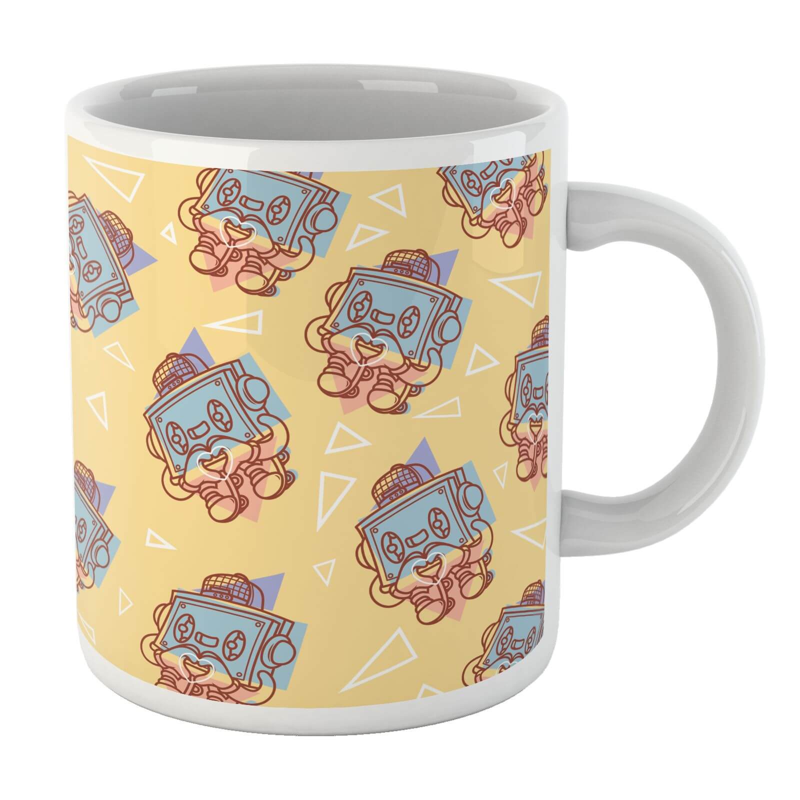 Tape Deck Love Pattern Mug Mug