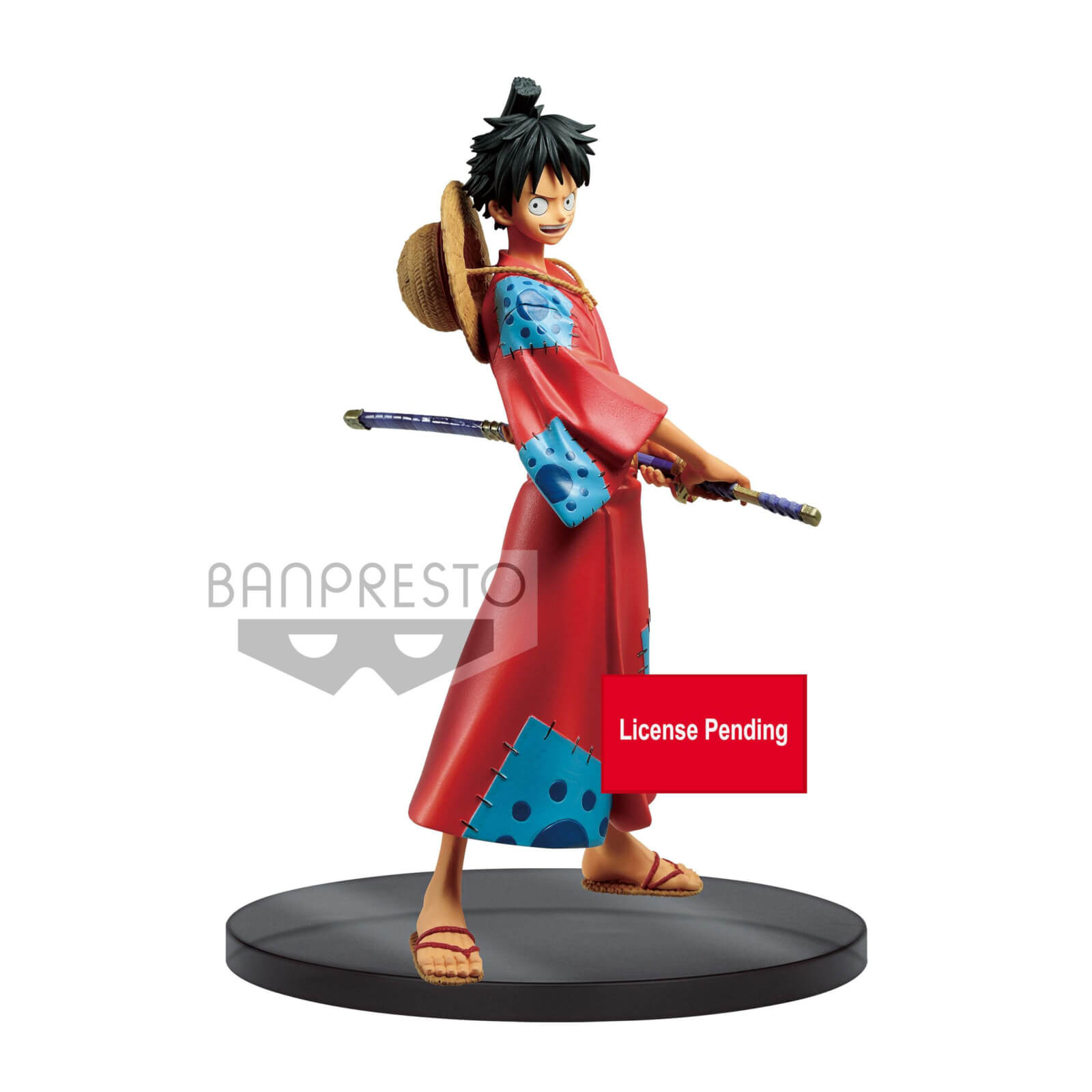 Banpresto One Piece Monkey D. Luffy The Grandline Men Wanokuni DXF Statue