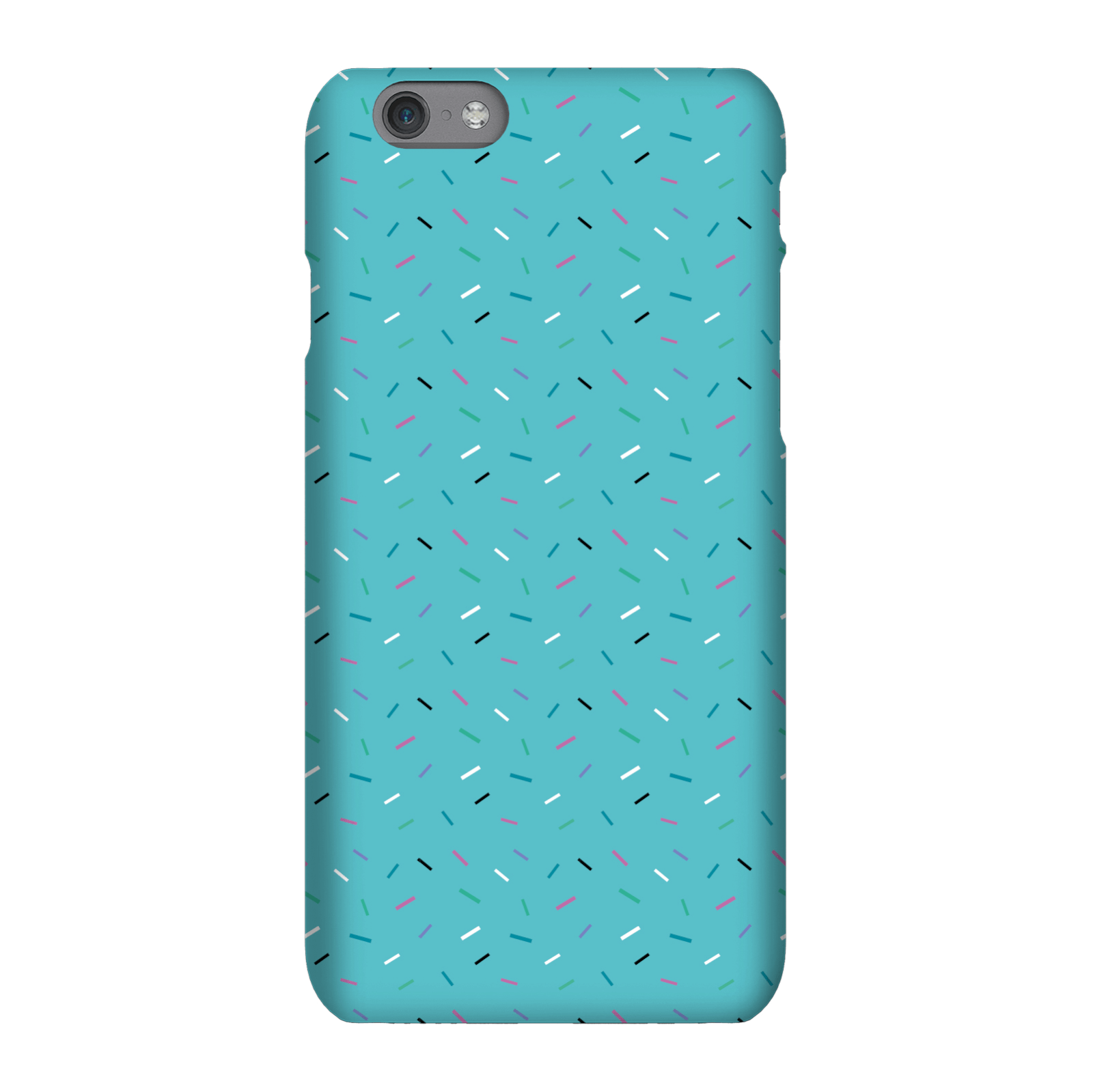 Blue Sprinkle Pattern Phone Case for iPhone and Android - iPhone XS - Snap Case - Matte