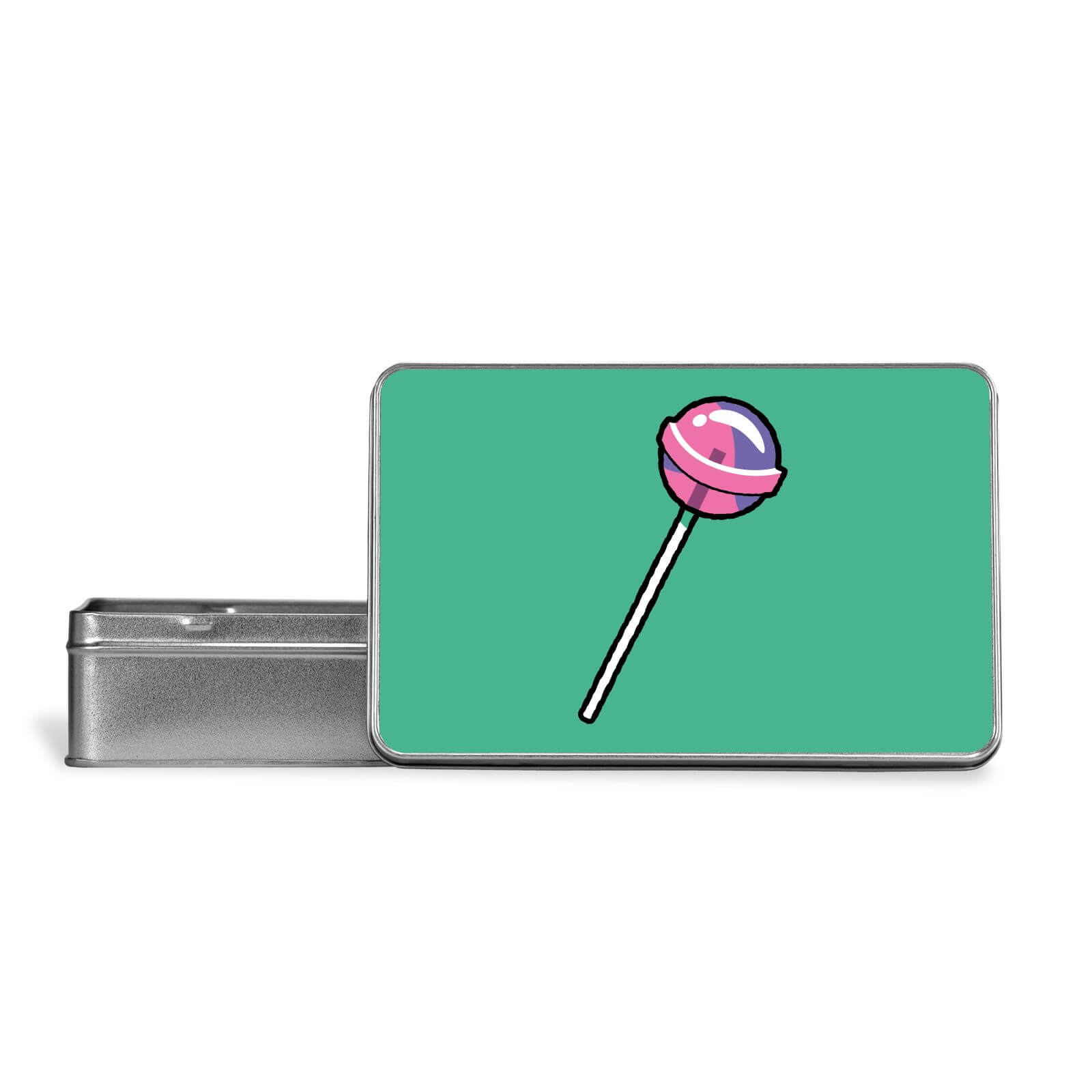 Lollypop Metal Storage Tin