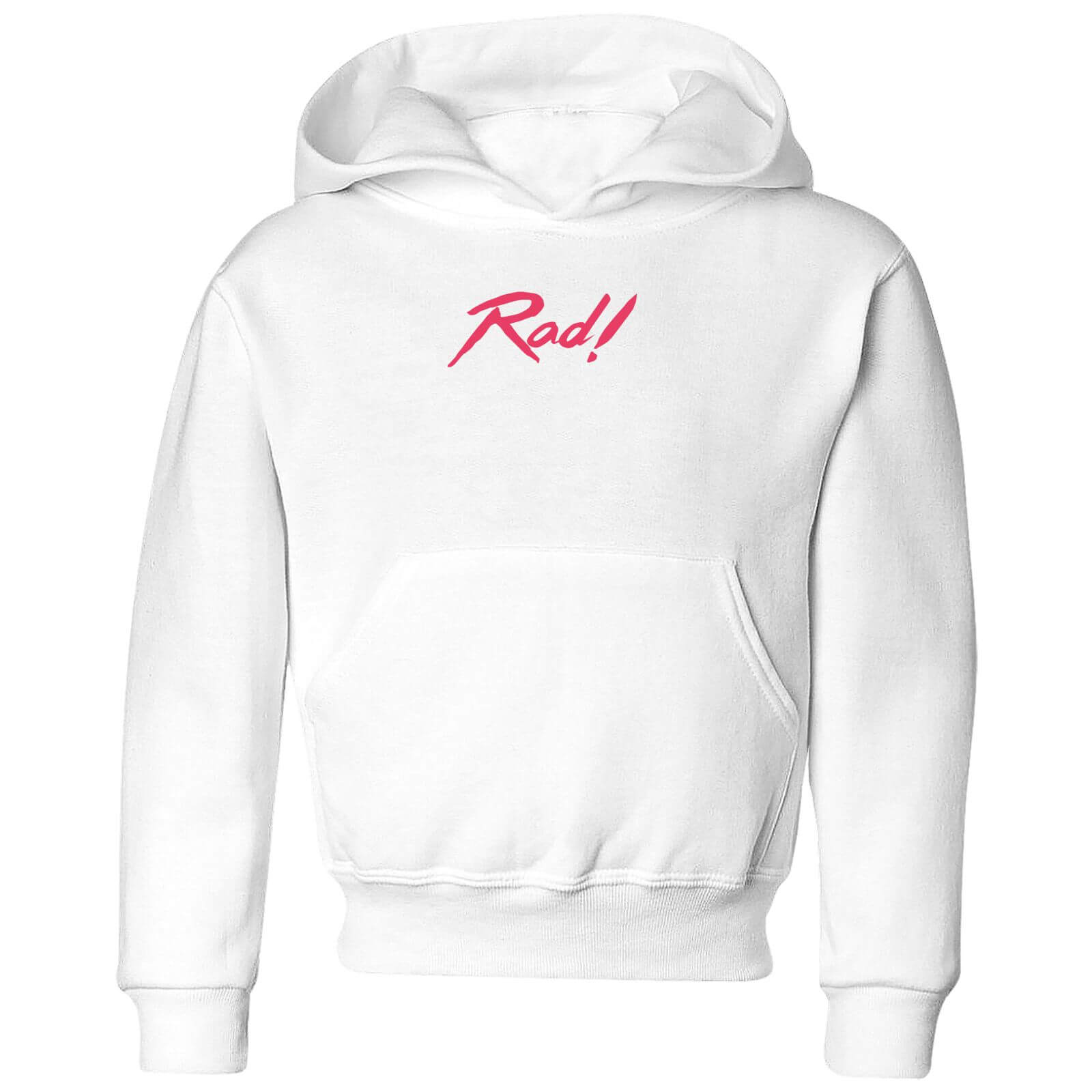 Rad! Kids' Hoodie - White - 3-4 Years - White