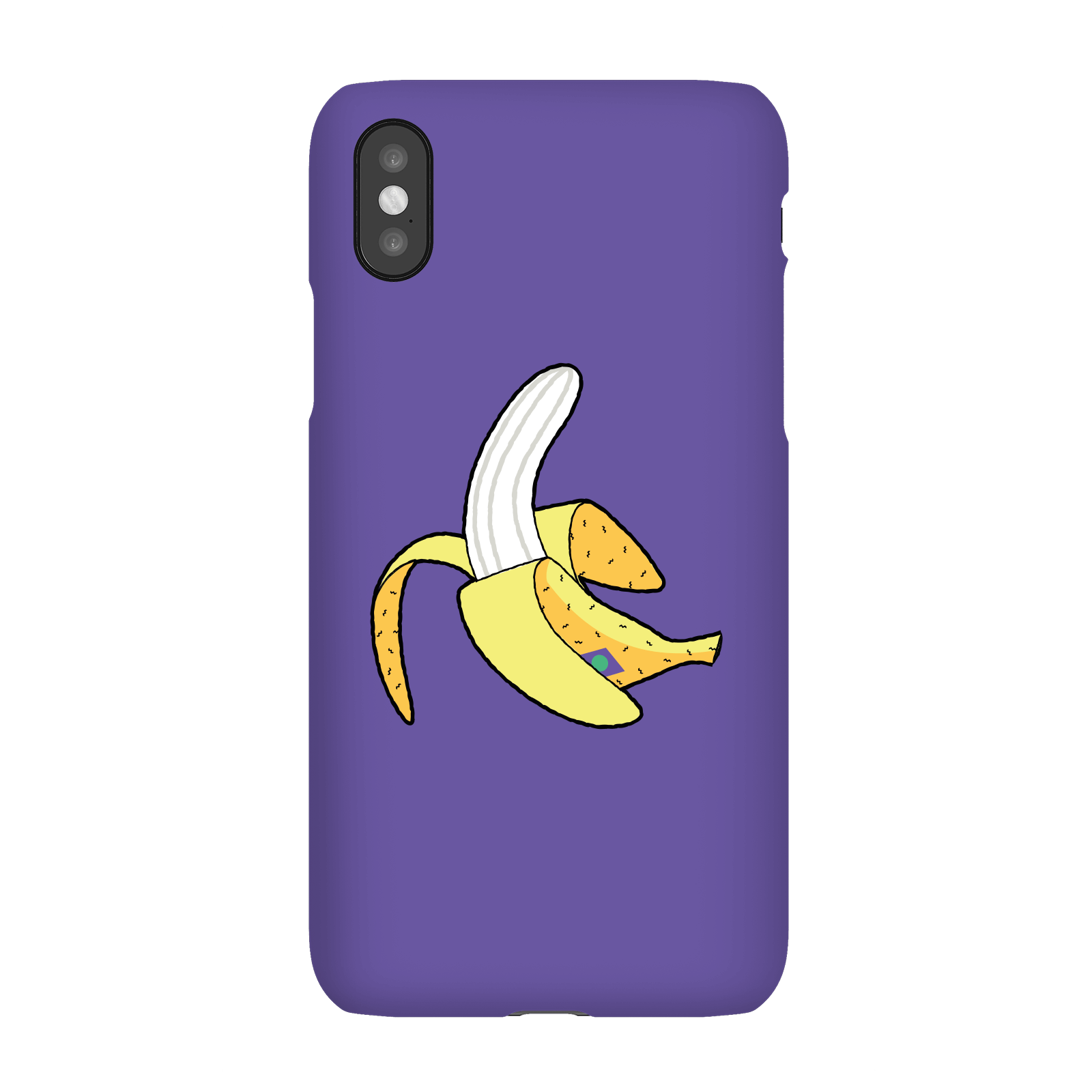 Banana Phone Case for iPhone and Android - iPhone XS - Snap Case - Matte