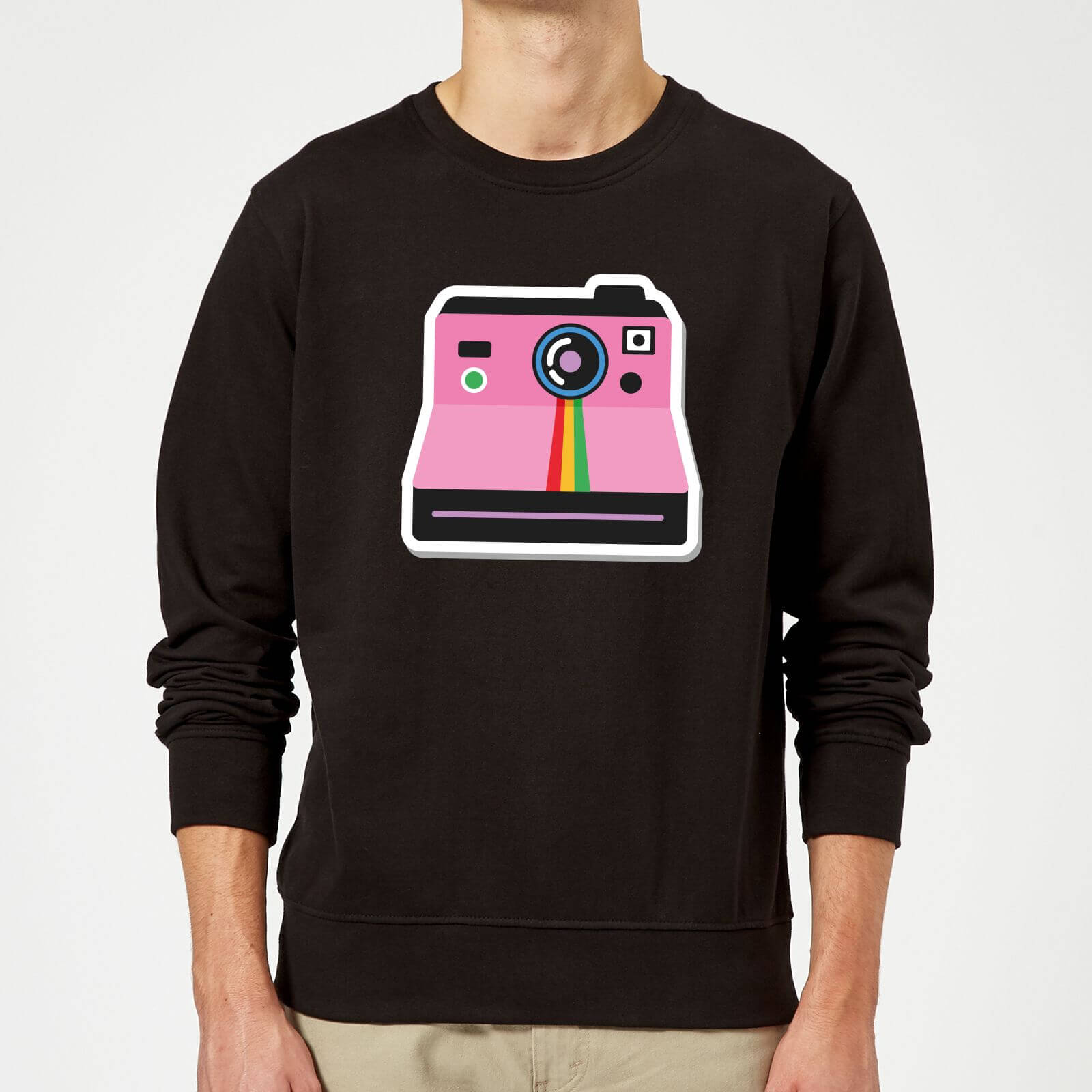 Polaroid Sweatshirt - Black - S - Black