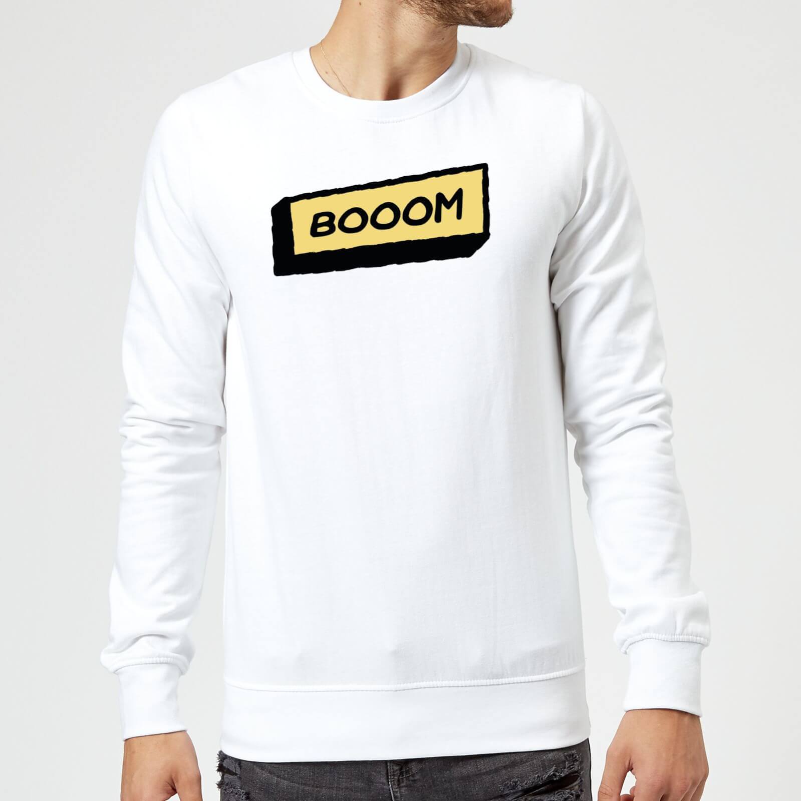 Booom Sweatshirt - White - L - White
