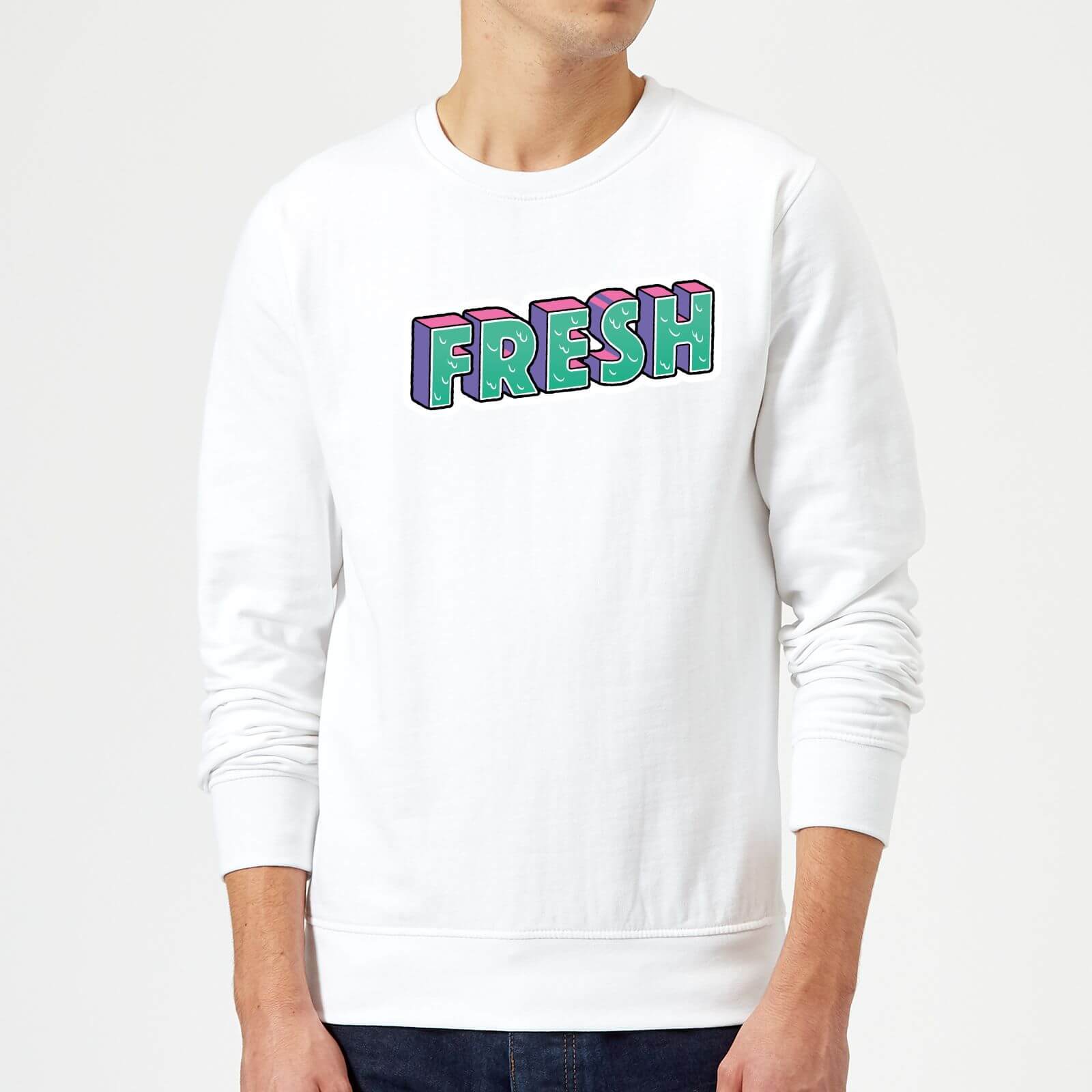 Fresh Sweatshirt - White - S - White