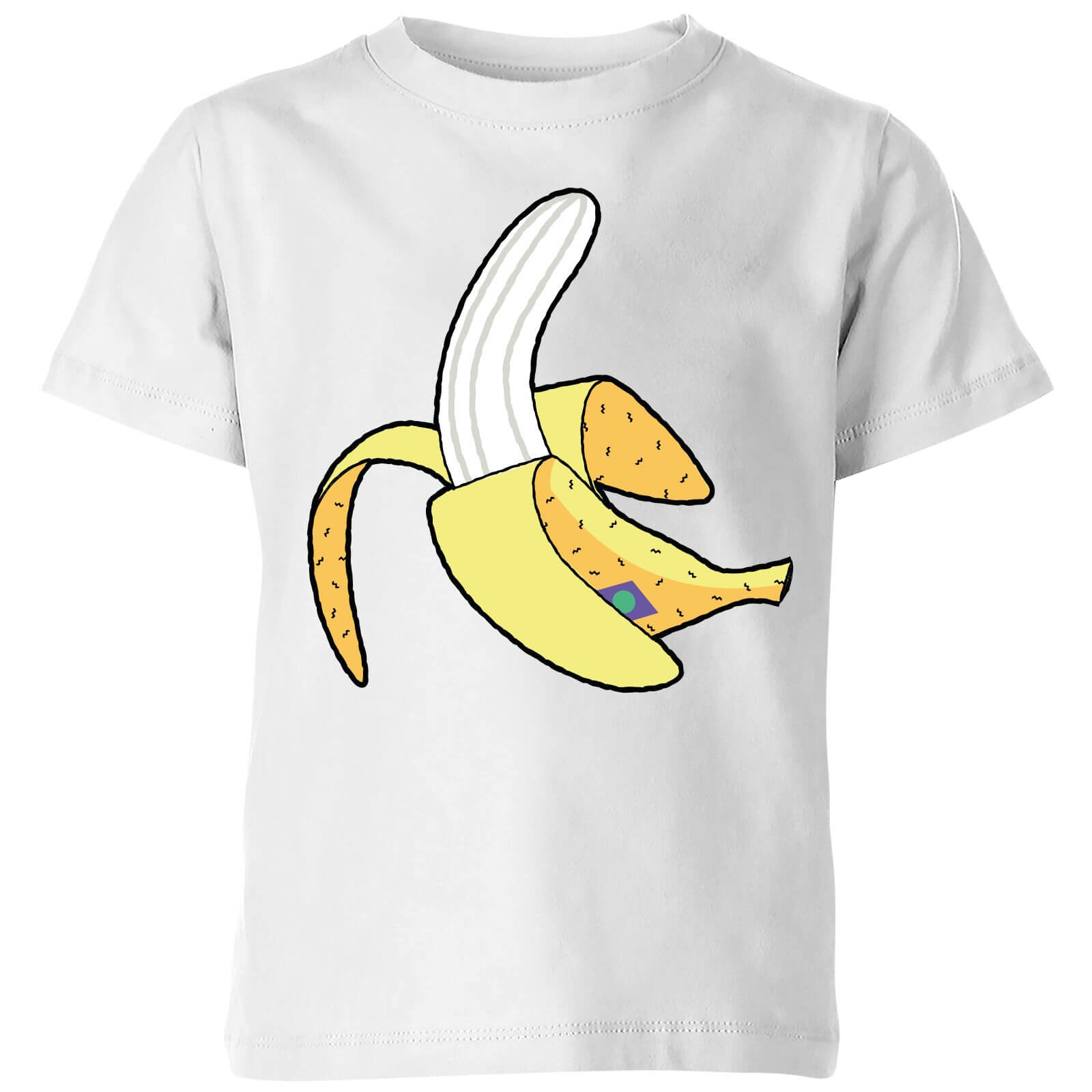 Banana Kids' T-Shirt - White - 11-12 Years