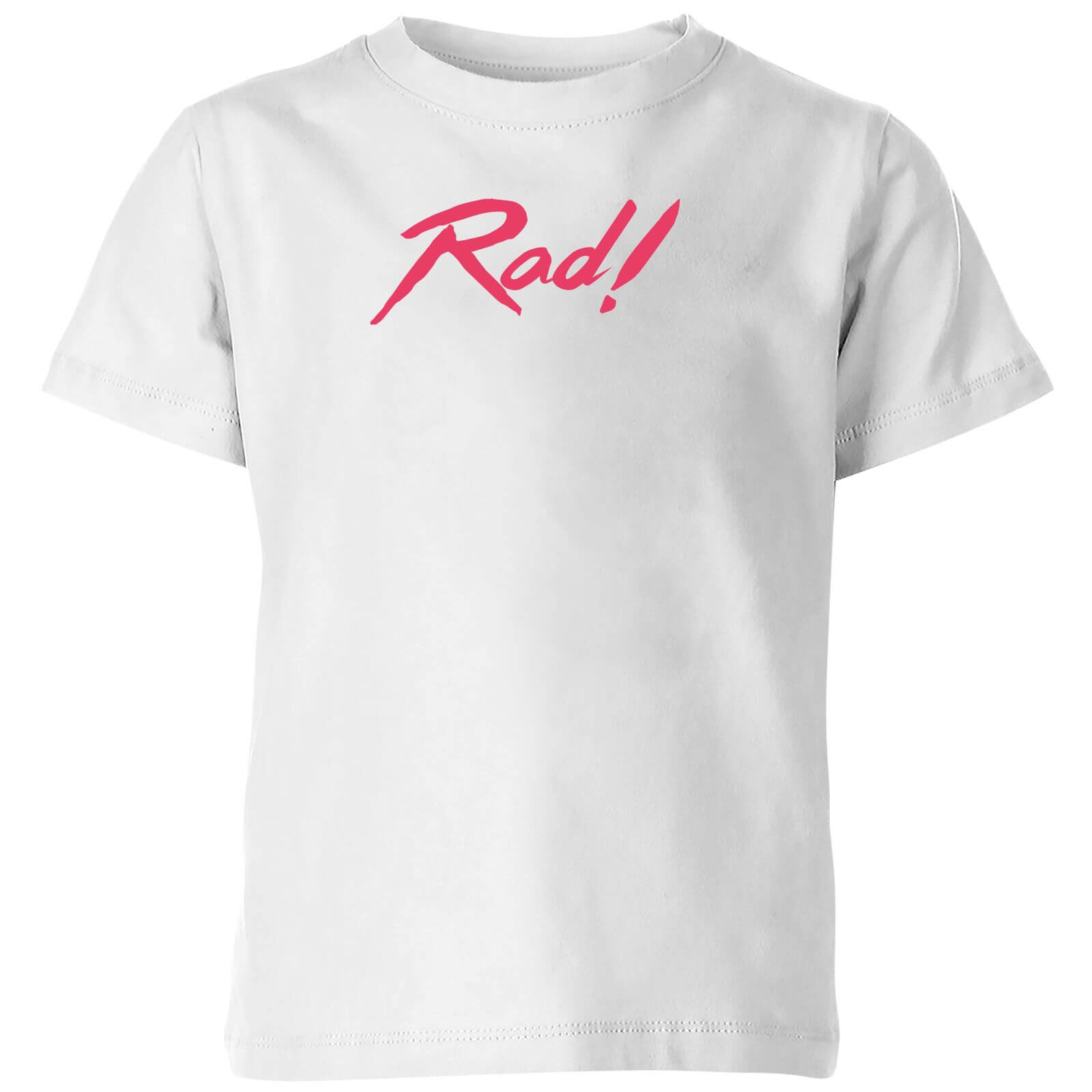Rad! Kids' T-Shirt - White - 3-4 Years - White
