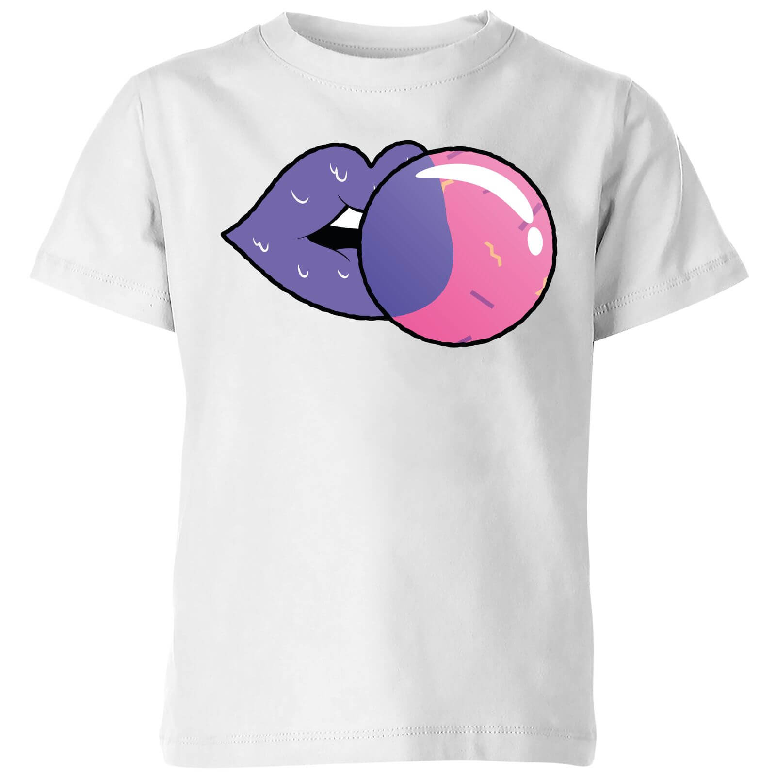 Bubblegum Kids' T-Shirt - White - 7-8 Years - White