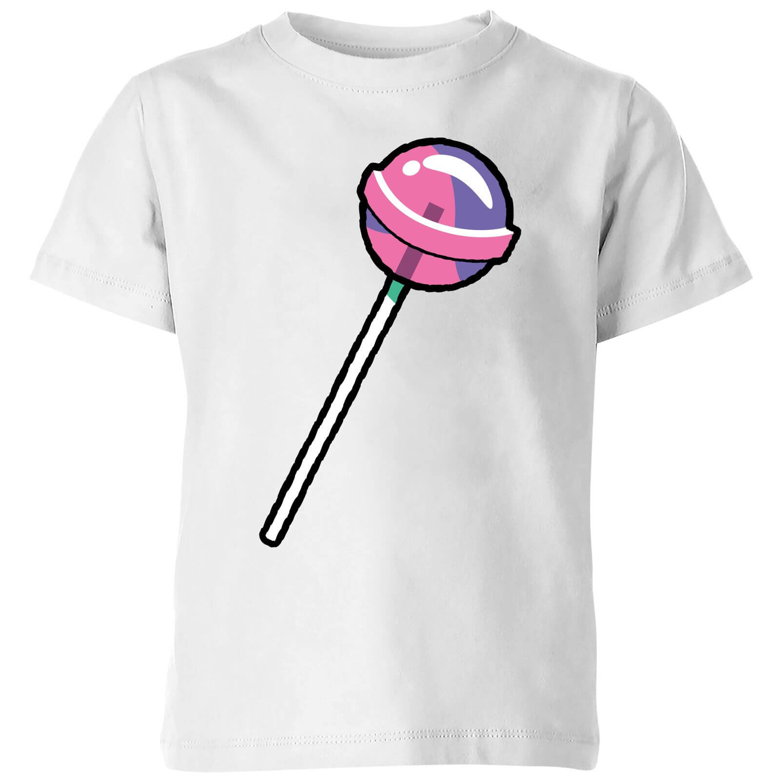 Lollypop Kids' T-Shirt - White - 3-4 Years