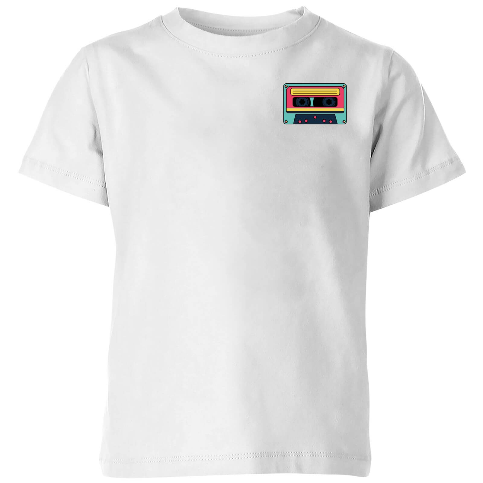Small Tape Kids' T-Shirt - White - 3-4 Years - White