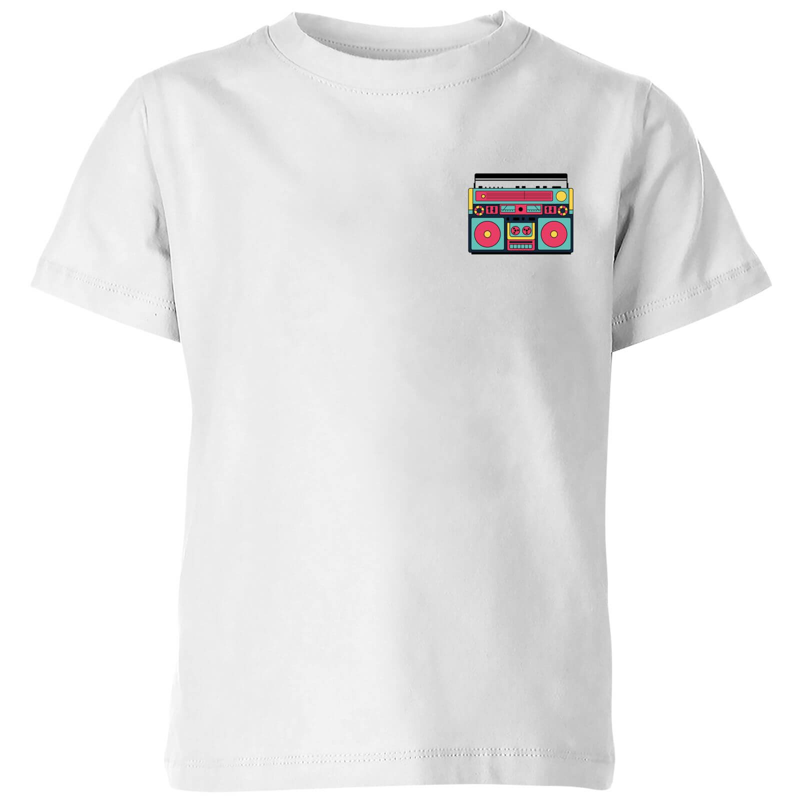 Small Boombox Kids' T-Shirt - White - 3-4 Years - White