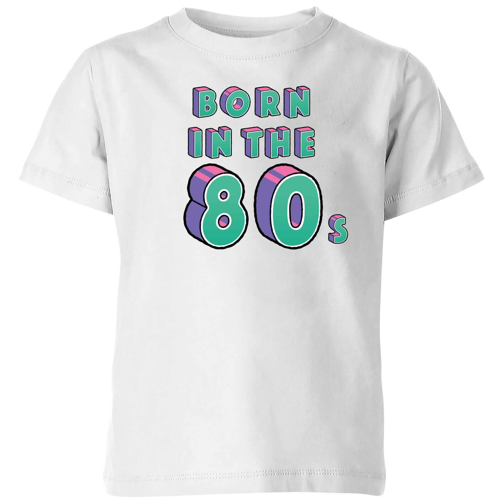 Born In The 80s Kids' T-Shirt - White - 3-4 Years - White