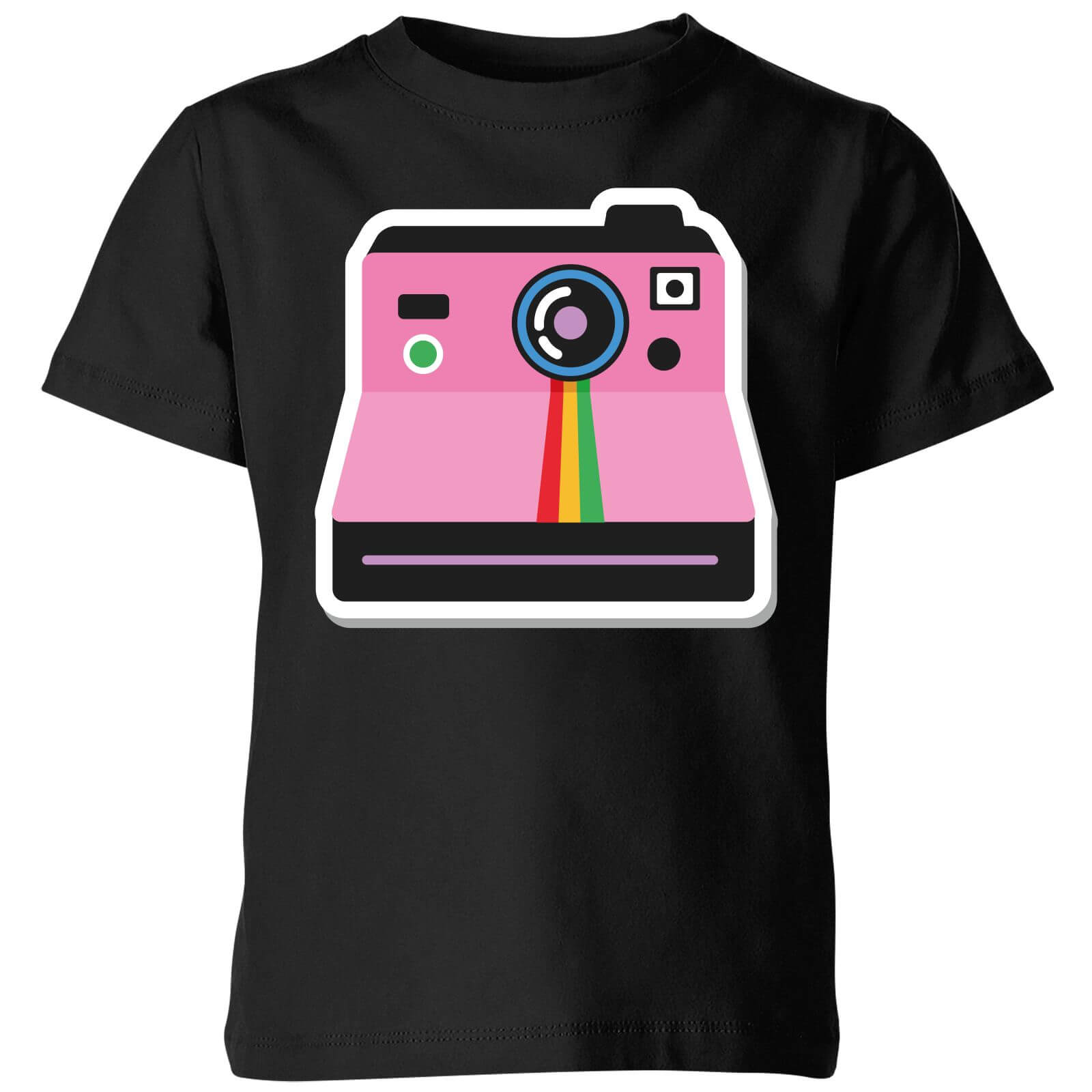 Polaroid Kids' T-Shirt - Black - 5-6 Years - Black
