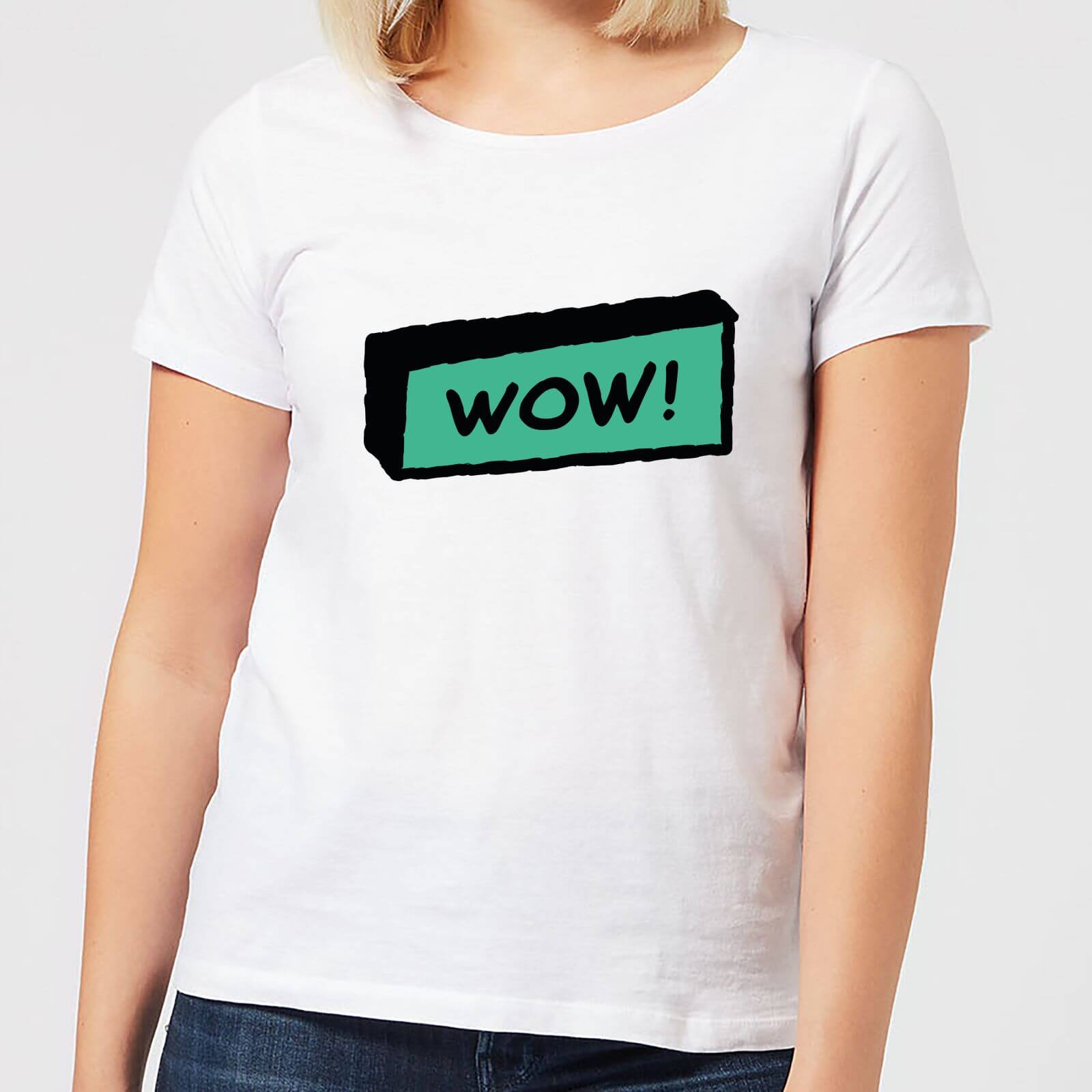 Wow! Women's T-Shirt - White - M - White