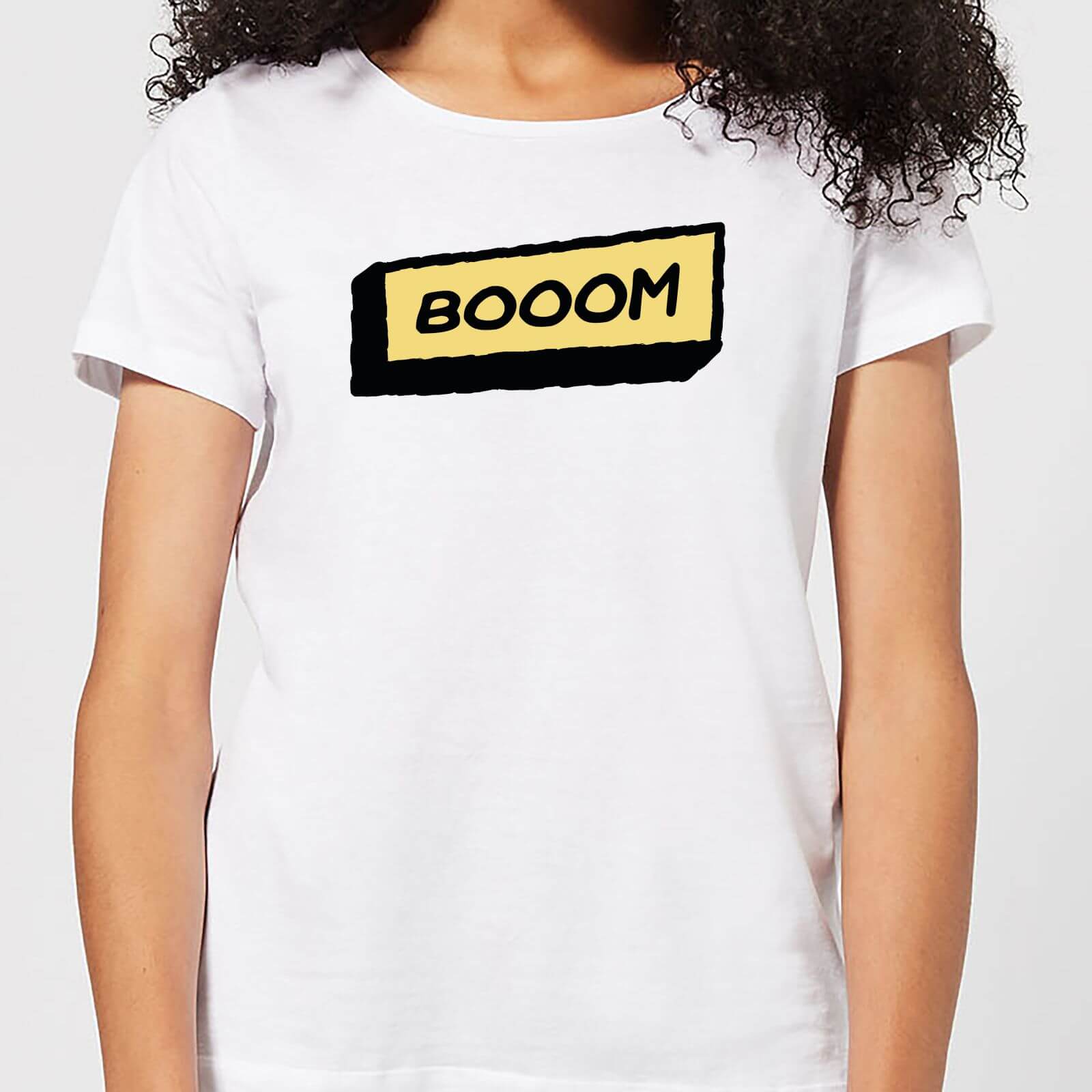Booom Women's T-Shirt - White - S - White