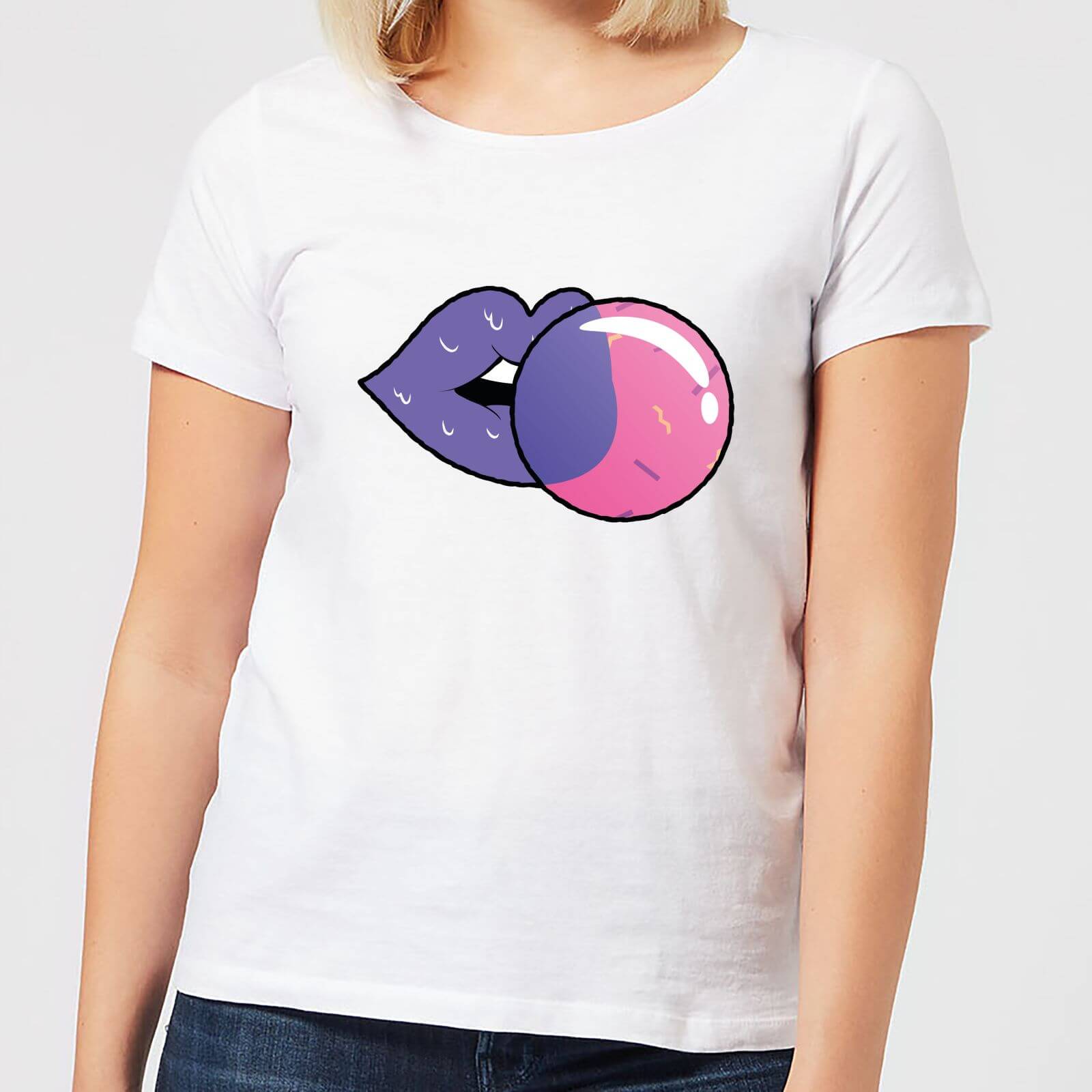 Bubblegum Women's T-Shirt - White - S - White