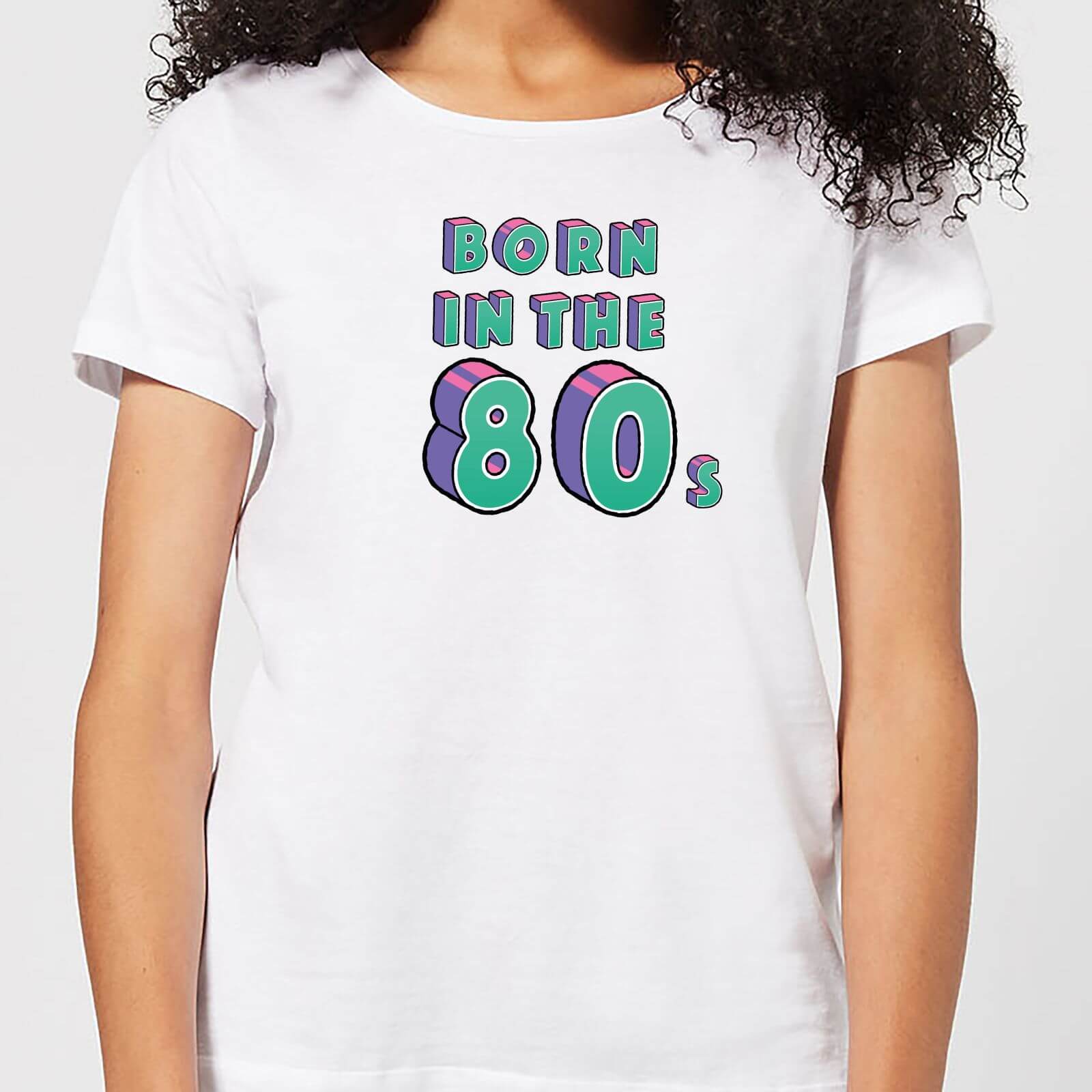 Born In The 80s Women's T-Shirt - White - S - White