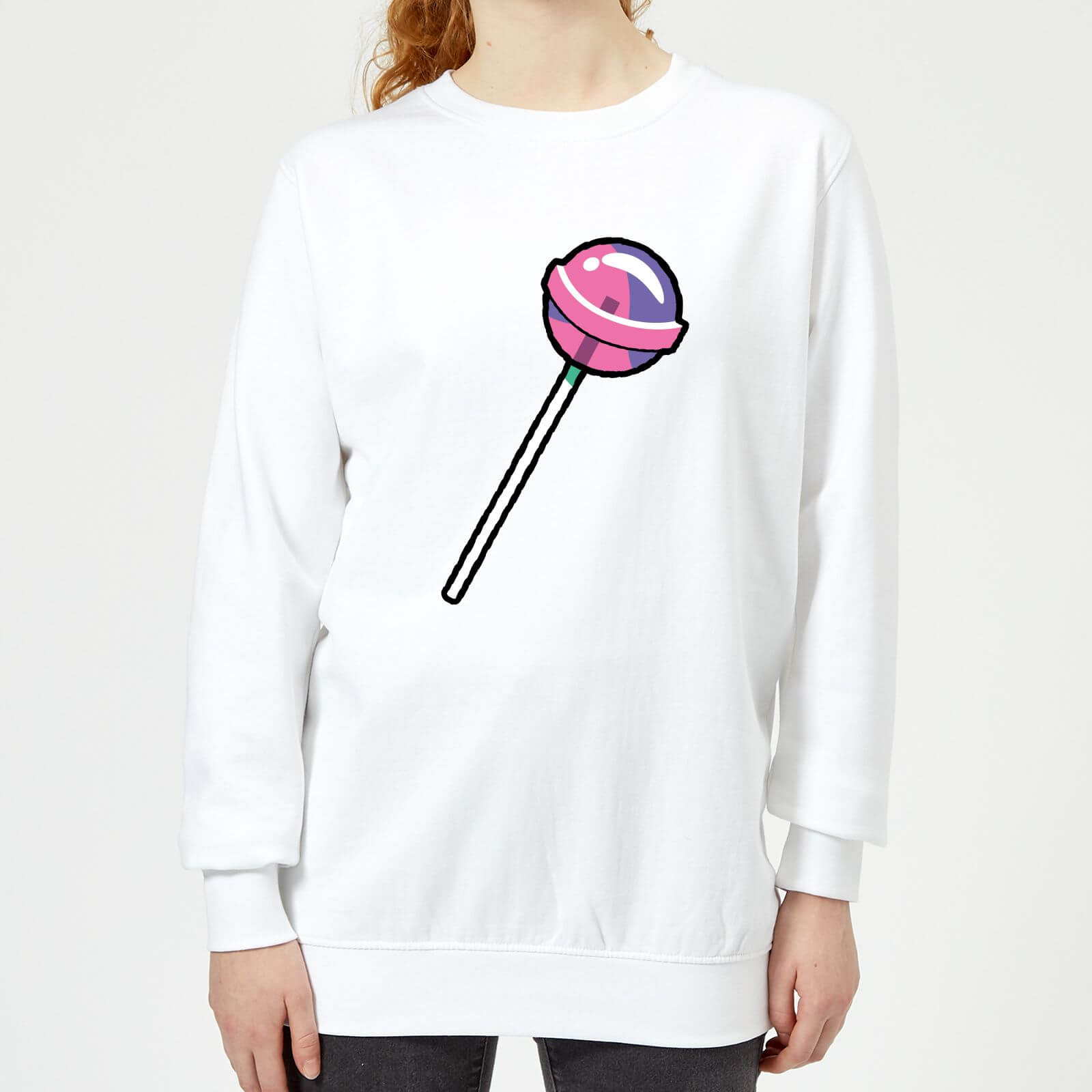 Lollypop Women's Sweatshirt - White - XS - White