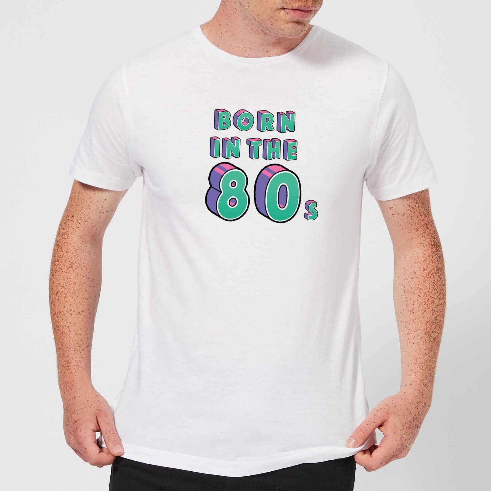 Born In The 80s Men's T-Shirt - White - S - White