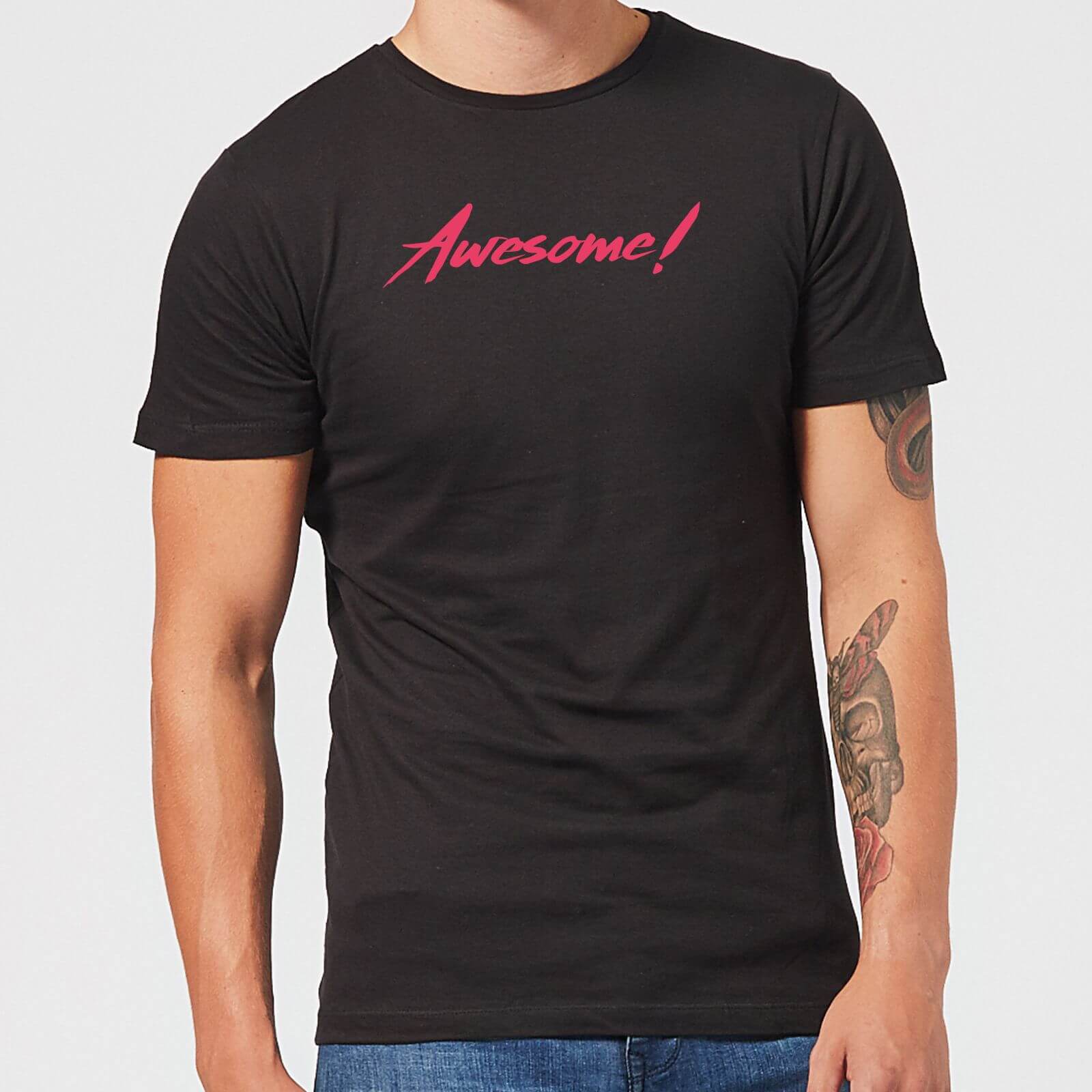 Awesome! Men's T-Shirt - Black - XS - Black