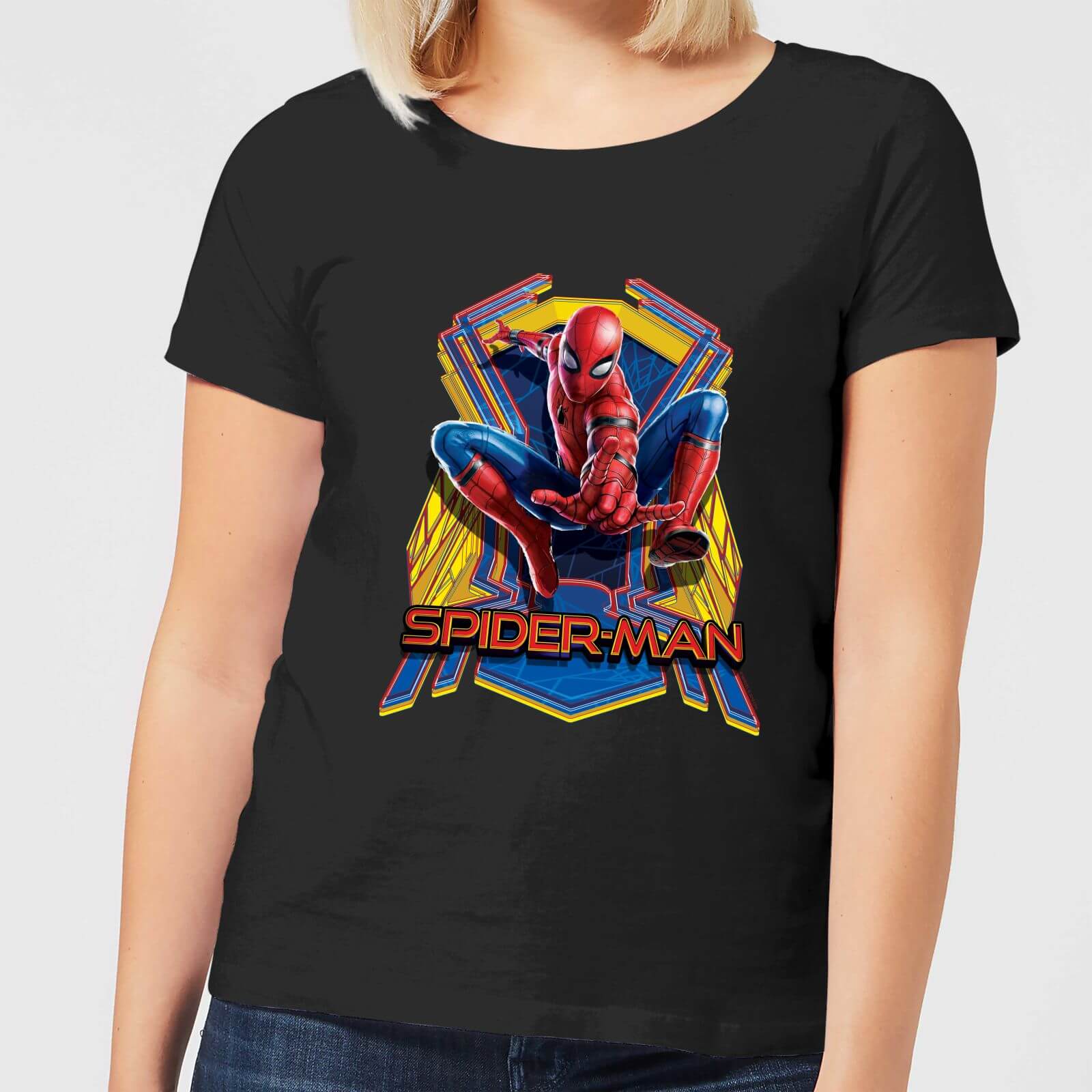 

Spider-Man Far From Home Jump Women's T-Shirt - Black - L - Noir