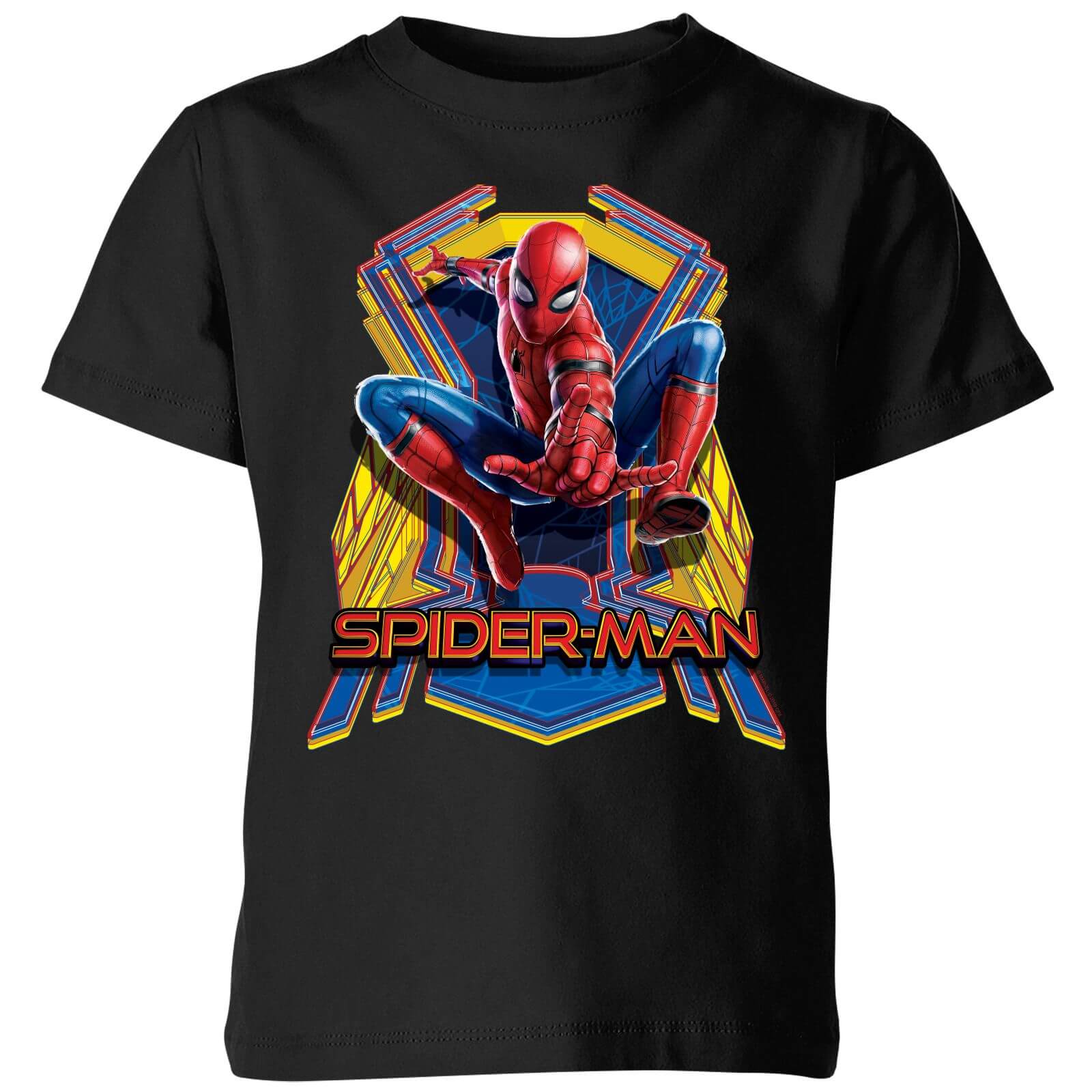 

Spider-Man Far From Home Jump Kids' T-Shirt - Black - 5-6 ans