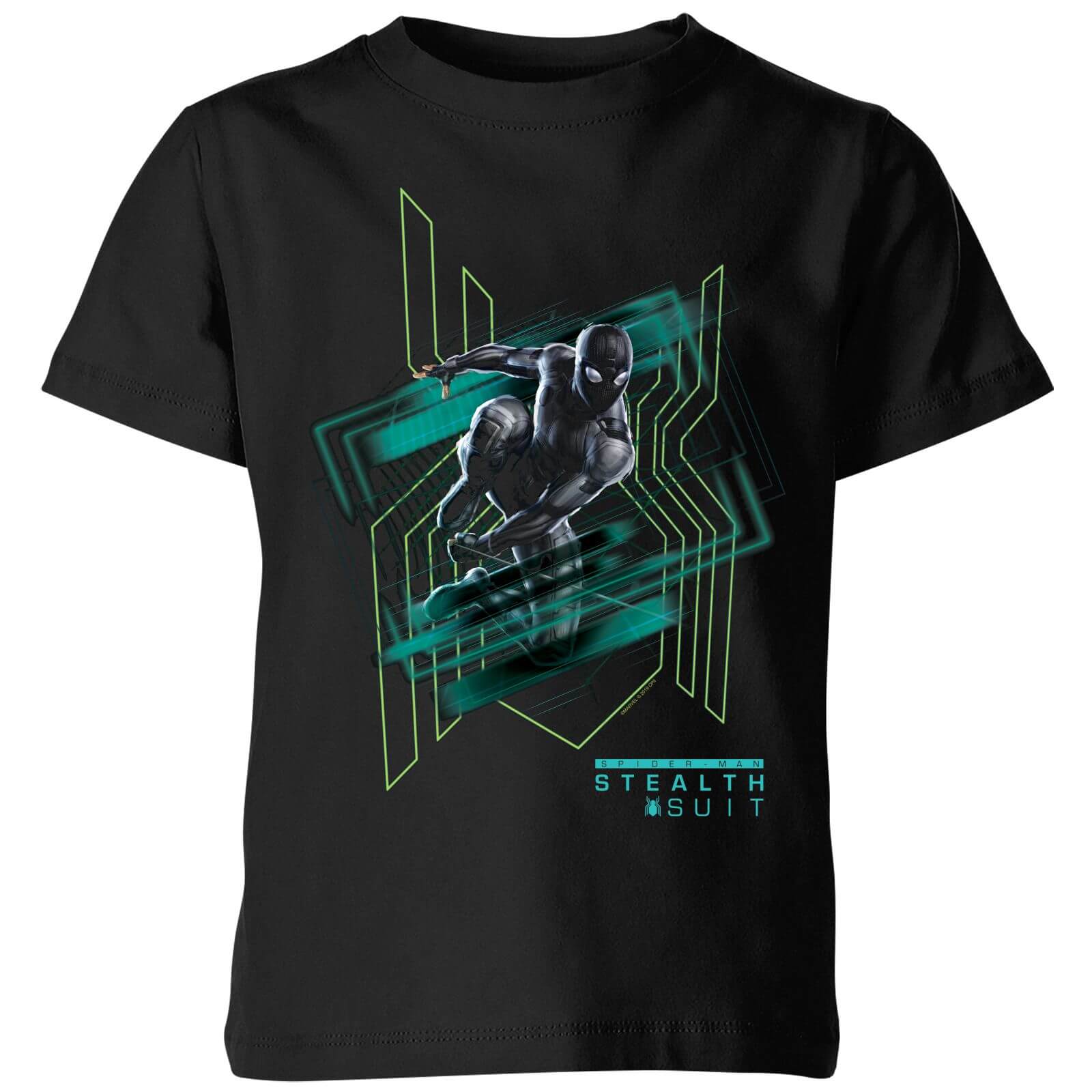 

Spider-Man Far From Home Stealth Suit Kids' T-Shirt - Black - 5-6 ans