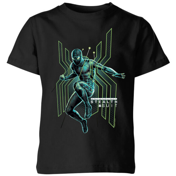 

Spider-Man Far From Home Stealth Jump Kids' T-Shirt - Black - 11-12 ans