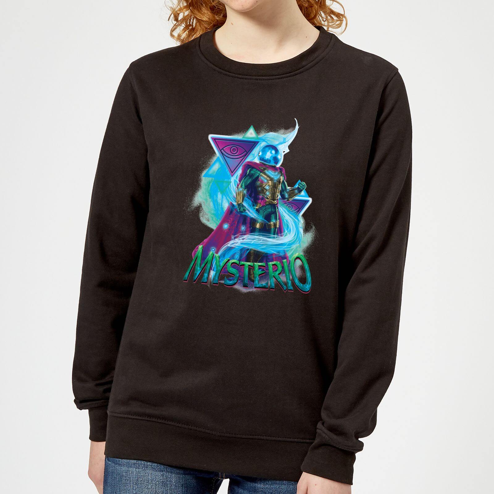 

Spider-Man Far From Home Mysterio Energy Triangles Women's Sweatshirt - Black - XXL - Noir