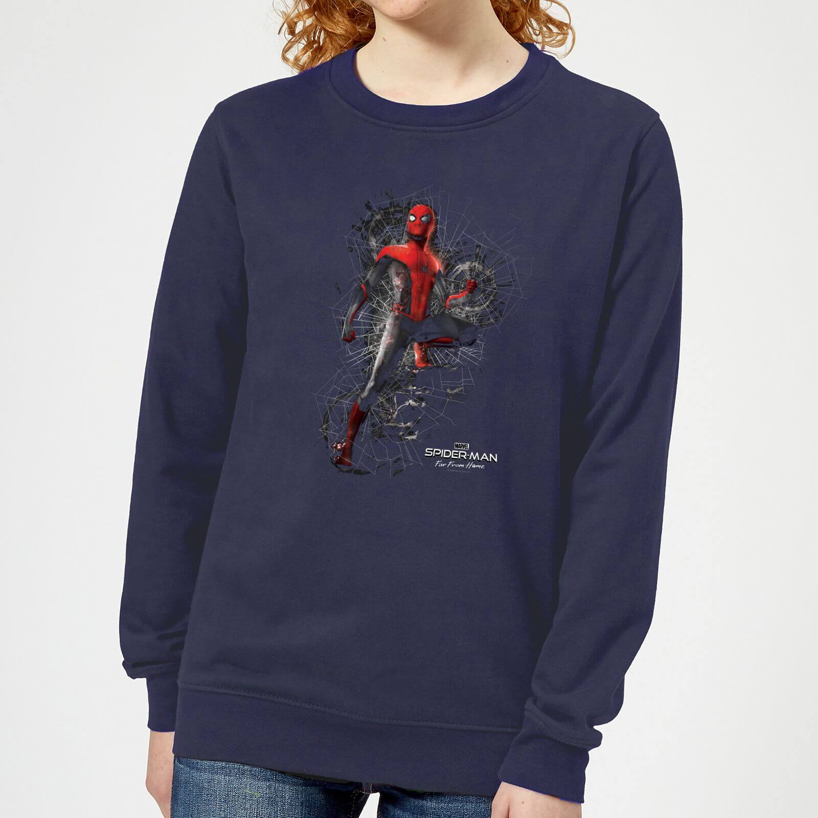 

Spider-Man Far From Home Upgraded Suit Women's Sweatshirt - Navy - M - Navy