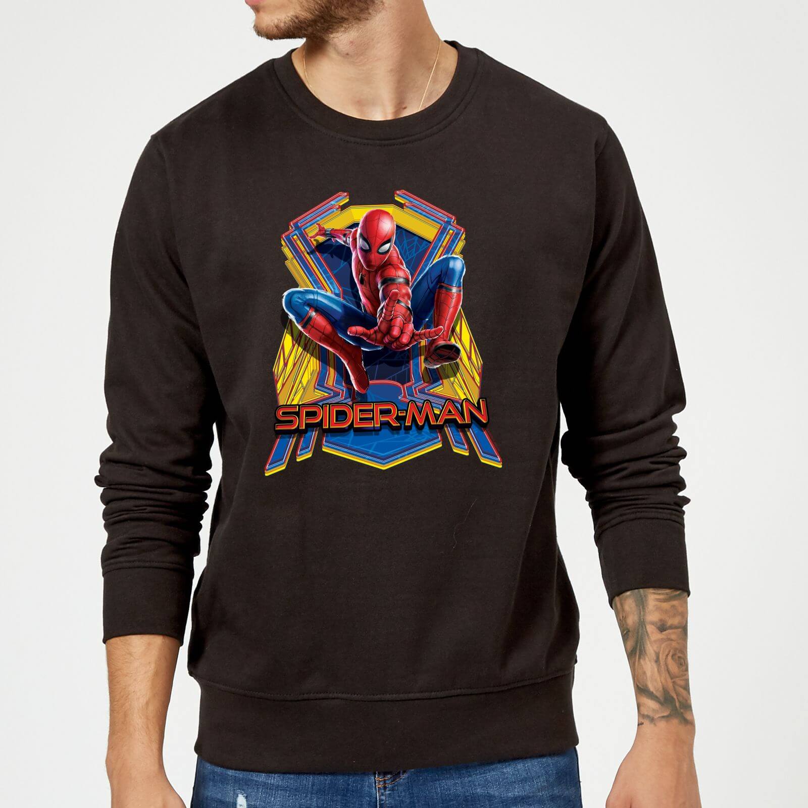 

Spider-Man Far From Home Jump Sweatshirt - Black - S