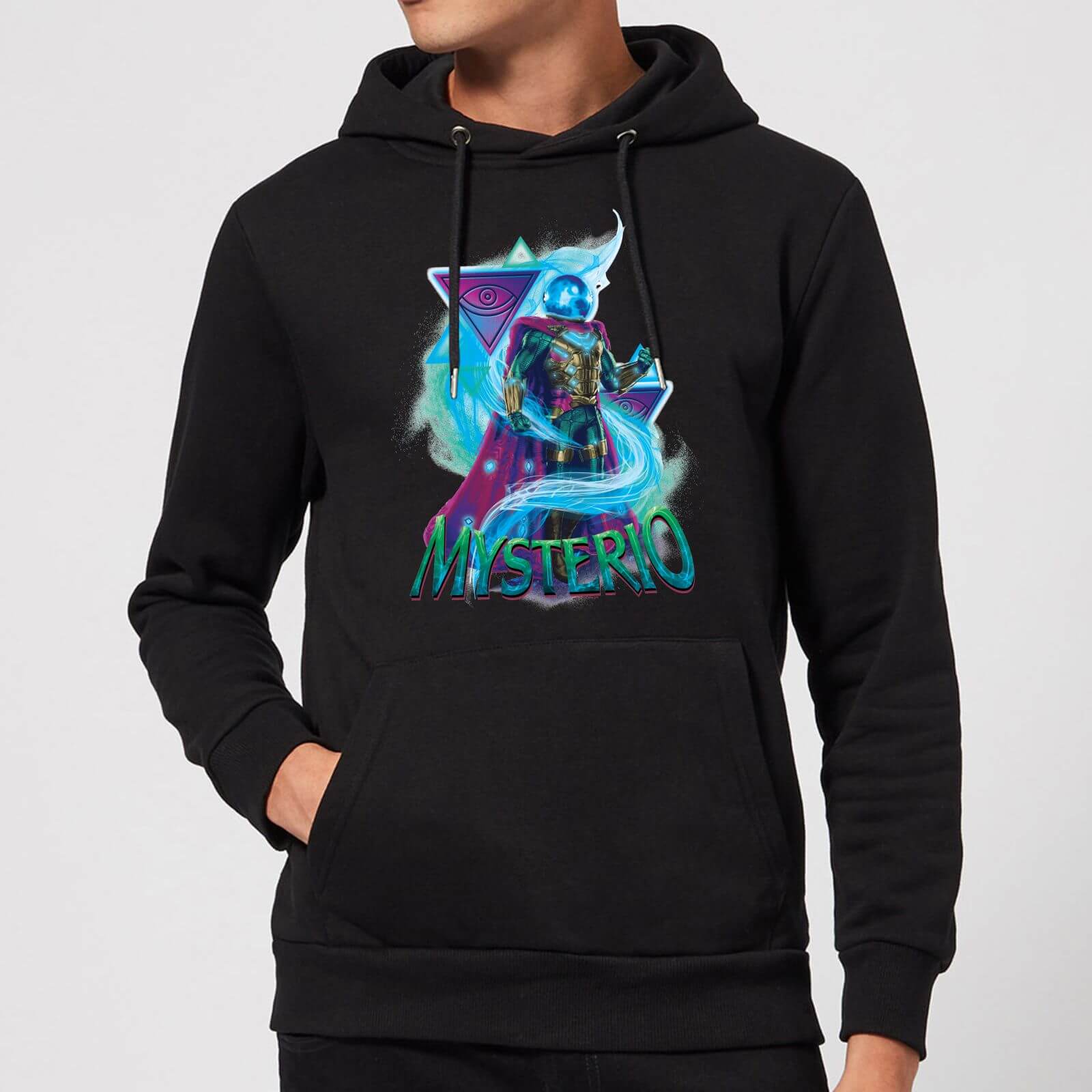 

Spider-Man Far From Home Mysterio Energy Triangles Hoodie - Black - XL