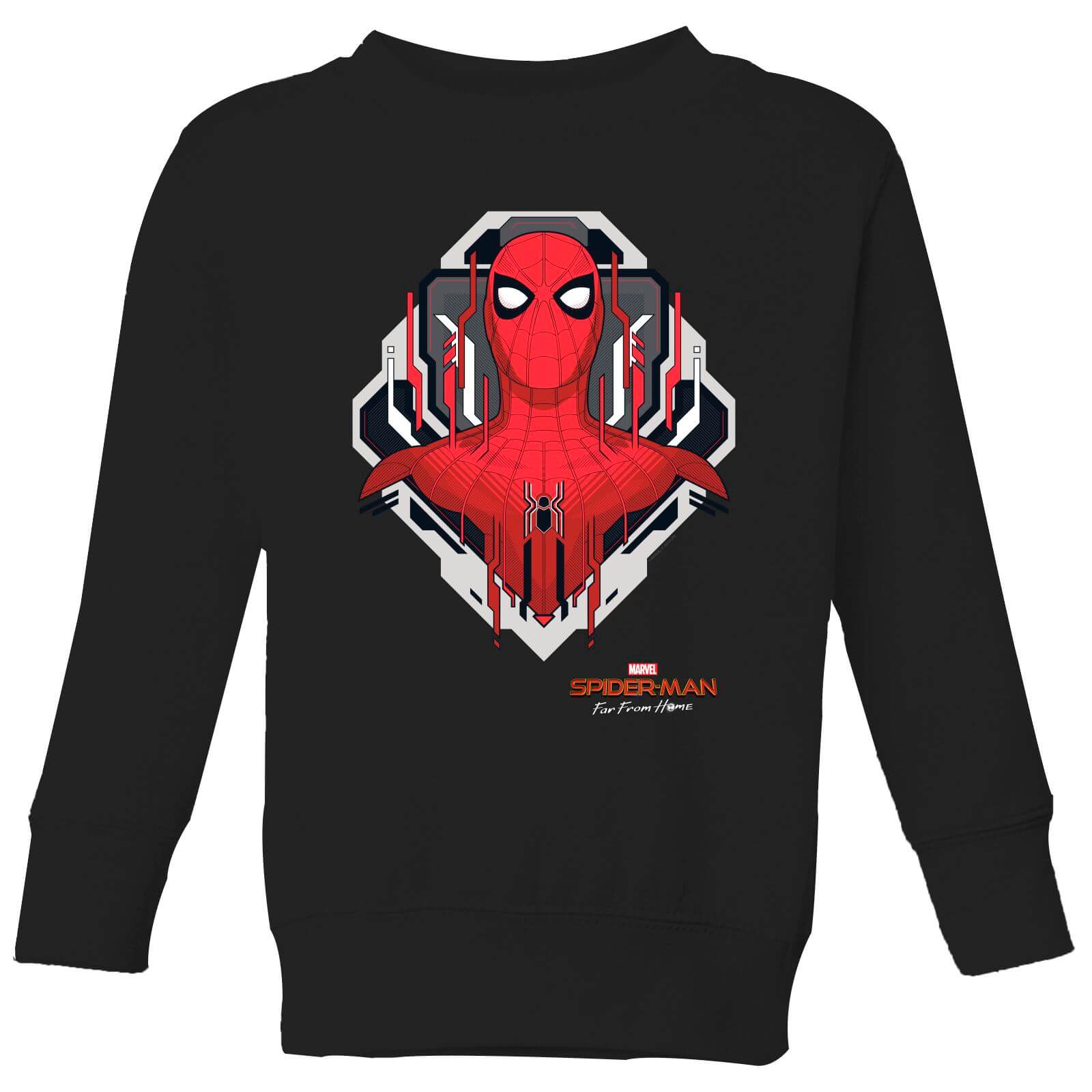 

Spider-Man Far From Home Web Tech Badge Kids' Sweatshirt - Black - 3-4 ans - Noir