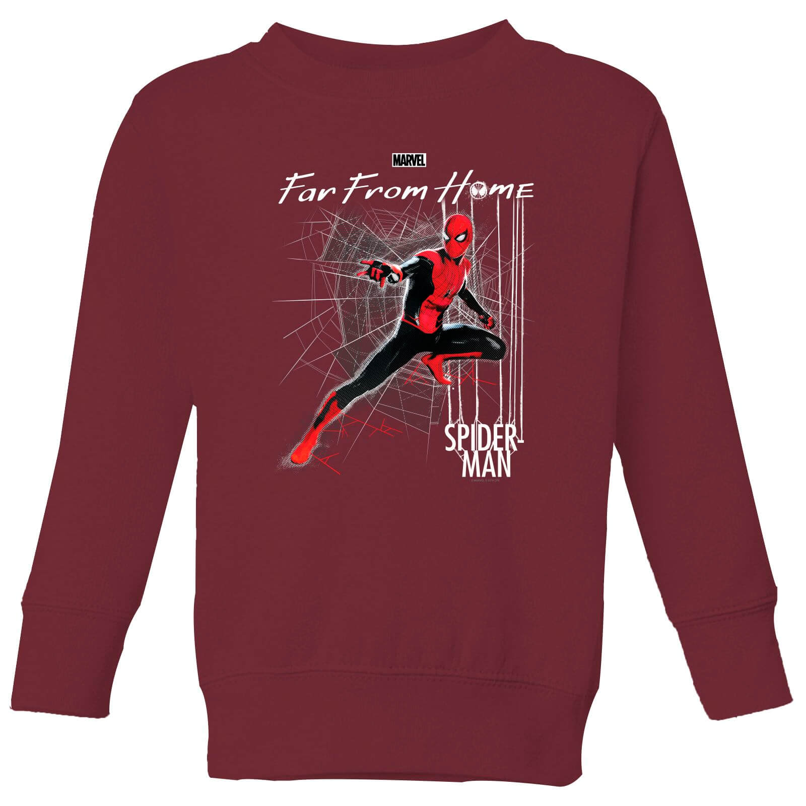 

Spider-Man Far From Home Web Tech Kids' Sweatshirt - Burgundy - 11-12 ans - Burgundy