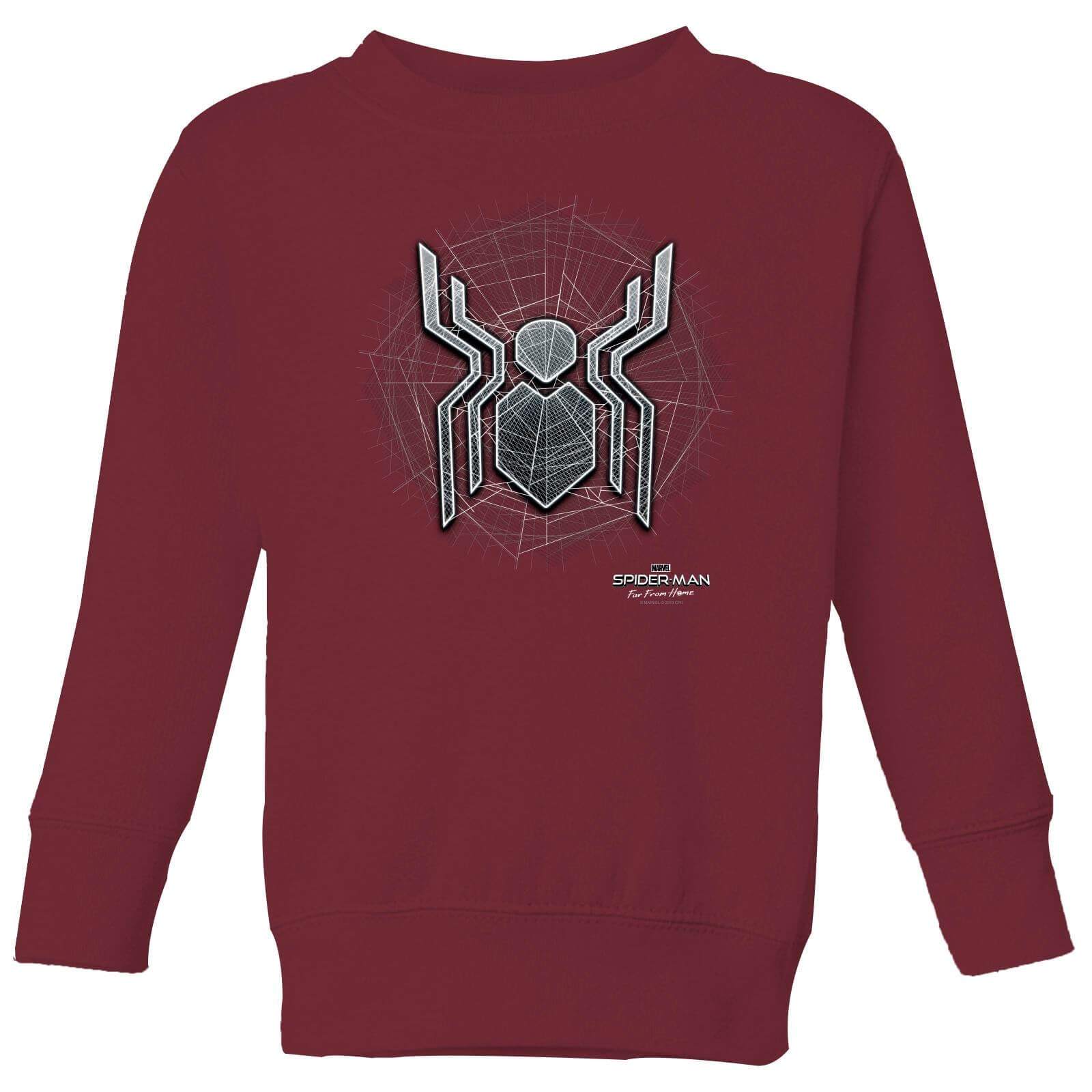

Spider-Man Far From Home Web Icon Kids' Sweatshirt - Burgundy - 3-4 ans