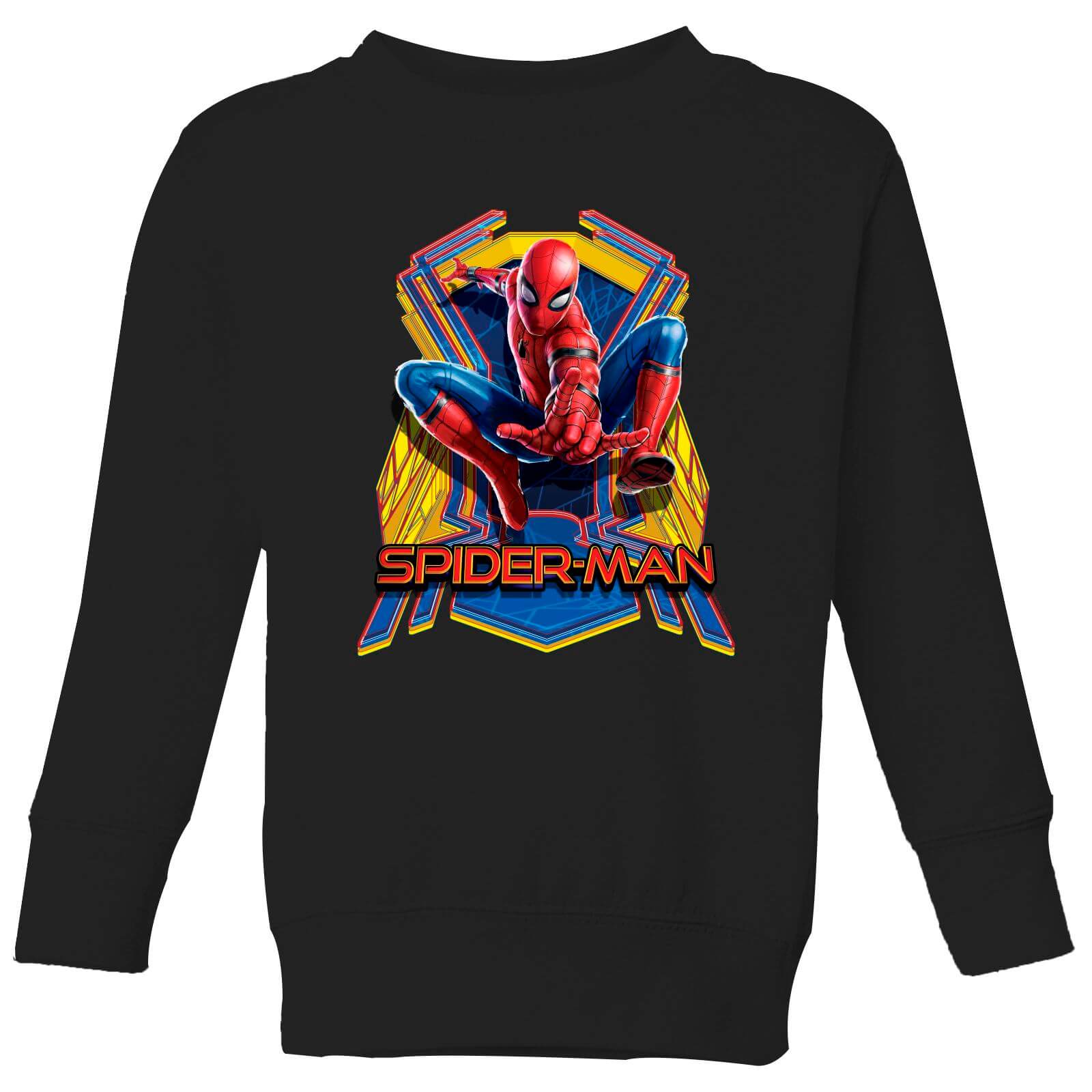 Spider-Man Far From Home Jump Kids' Sweatshirt - Black - 11-12 ans