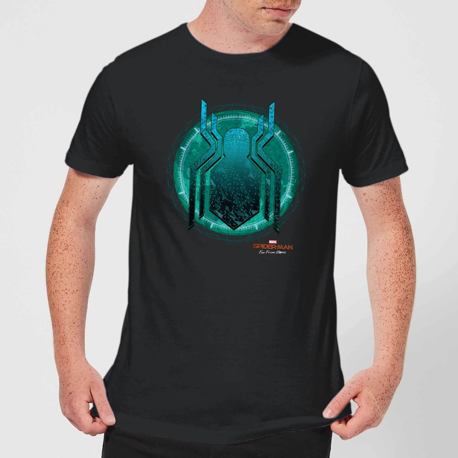 

Spider-Man Far From Home Stealth Globe Men's T-Shirt - Black - XS