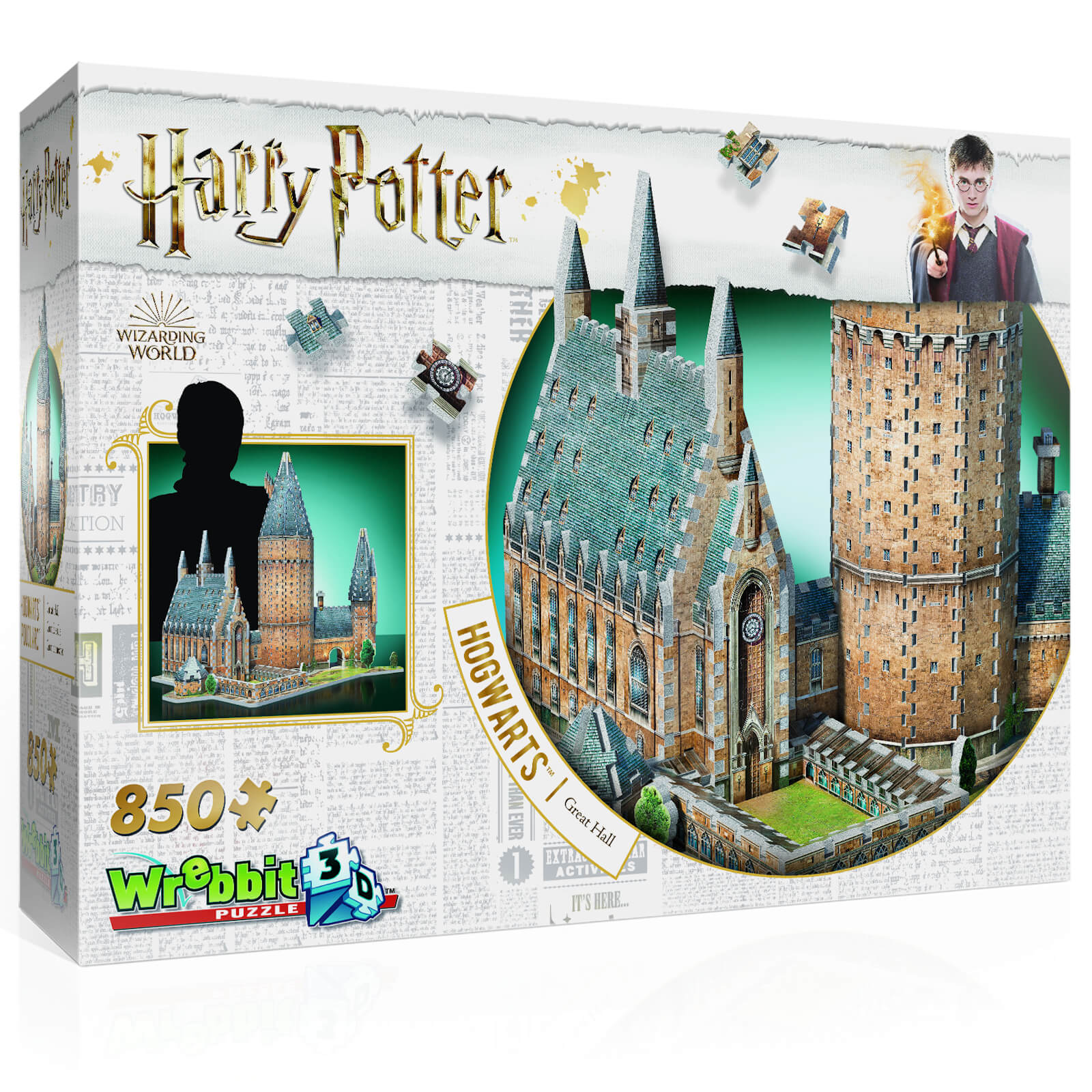 Harry Potter Hogwarts Great Hall 3D Puzzle (850 Pieces)