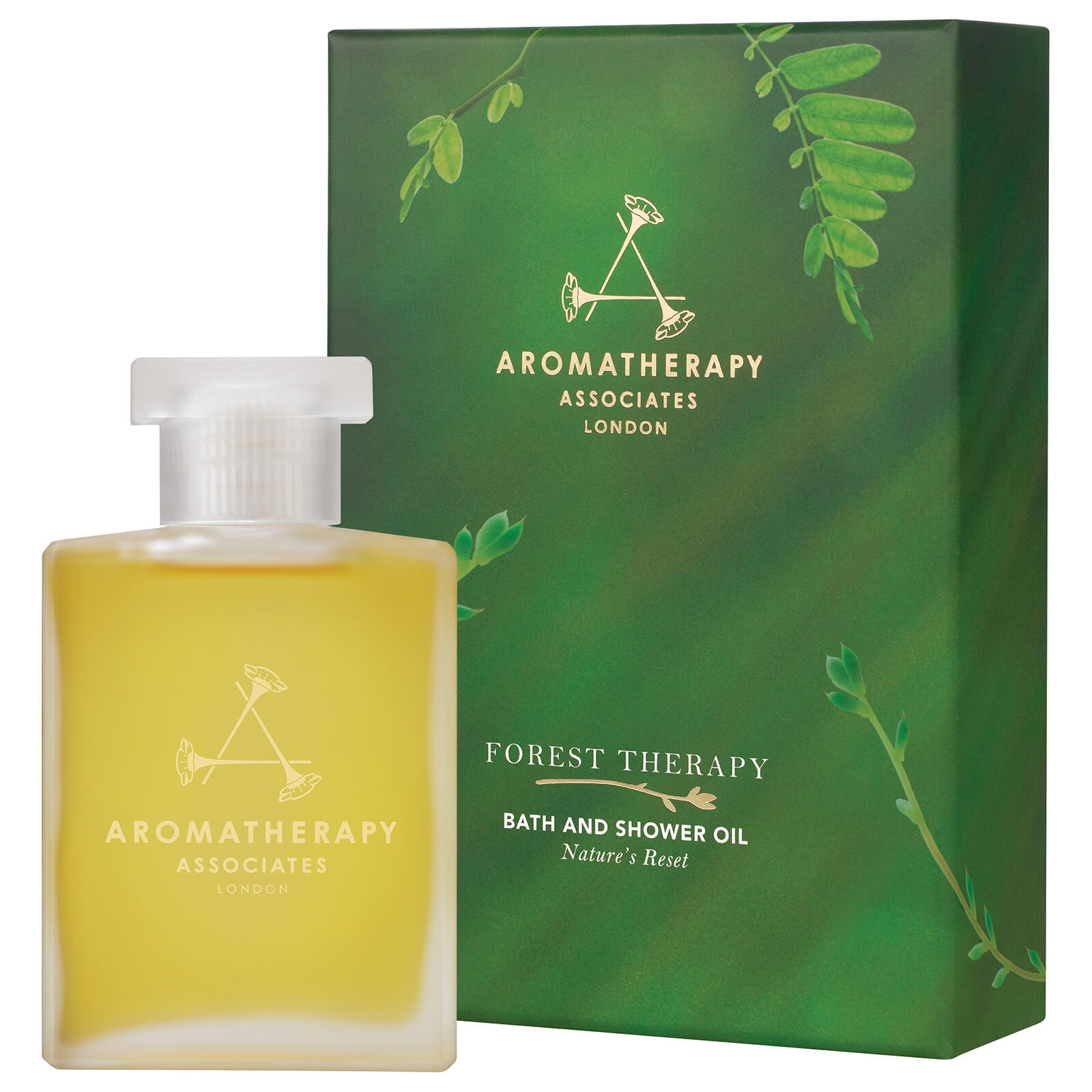 Image of Aromatherapy Associates Forest Therapy Bath & Shower Oil 55ml